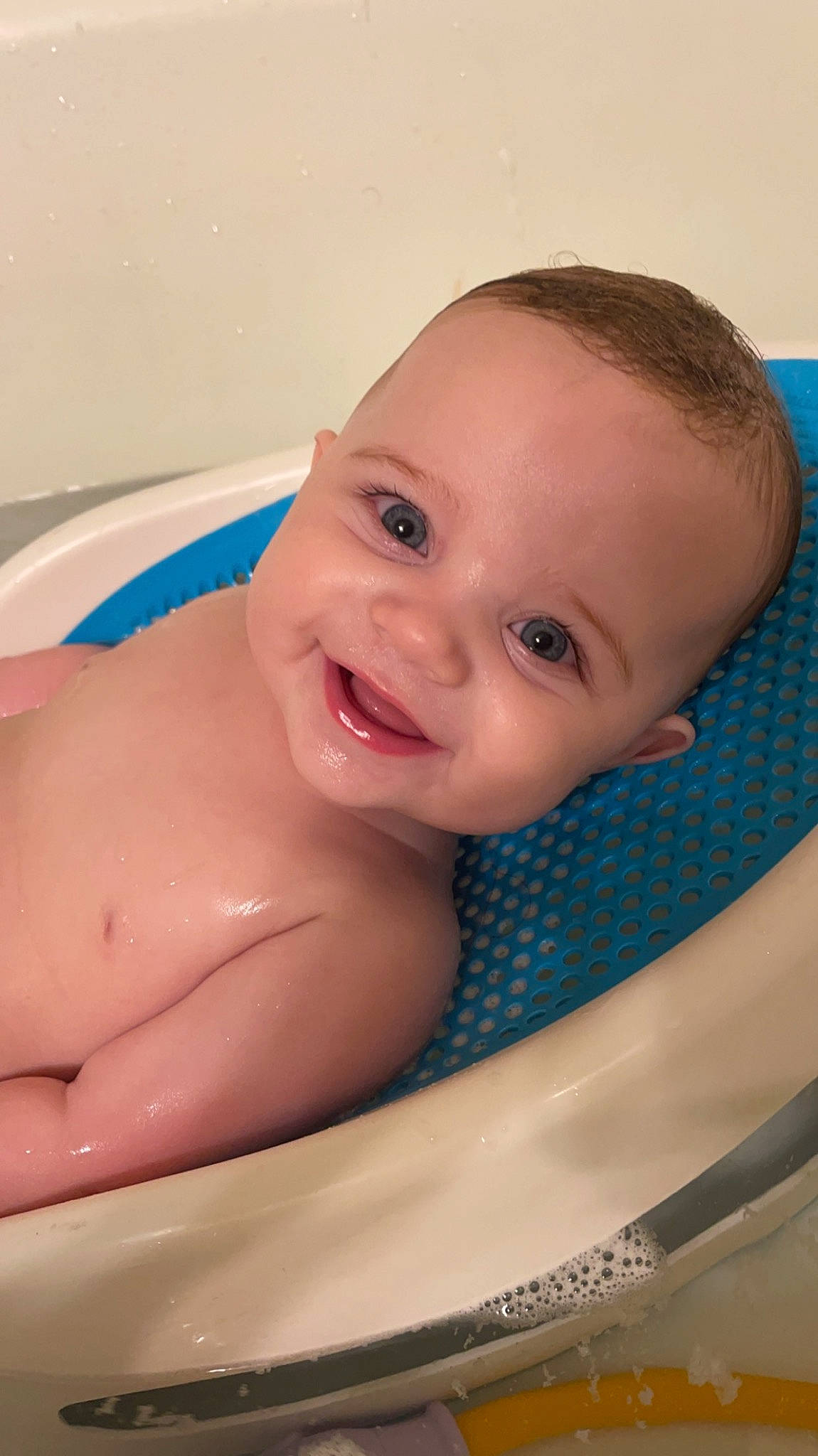 Draven joined the competition — help win amazing prizes! baby, baby_bathing, bathing, bathtub, cheek, chest, eye, eyebrow, eyelash, fluid, fun, happy, iris, joy, lip, mouth, nose, person, skin, smile
