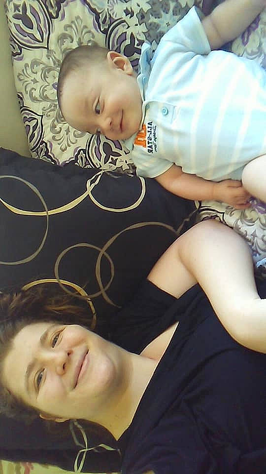 Caysen joined the competition — help win amazing prizes! baby, baby_products, baby_toddler_clothing, cheek, comfort, cool, eyelash, facial_expression, happy, human, joy, lap, mammal, mouth, nose, person