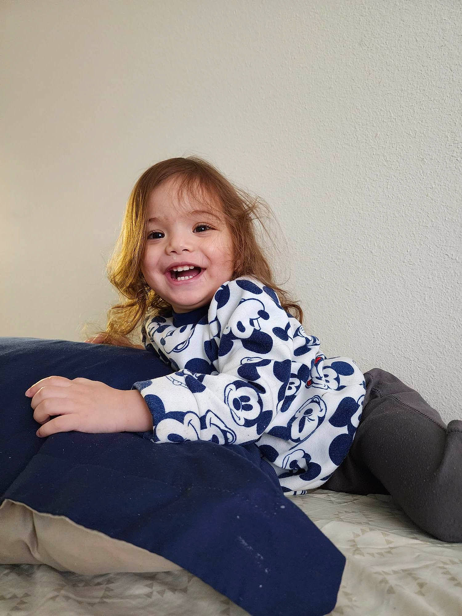 Rhasaad joined the competition — help win amazing prizes! baby_toddler_clothing, blond, brown_hair, child, comfort, electric_blue, flash_photography, happy, human_leg, joy, knee, leg, long_hair, pattern, person, purple, shoulder, sitting, sleeve, smile