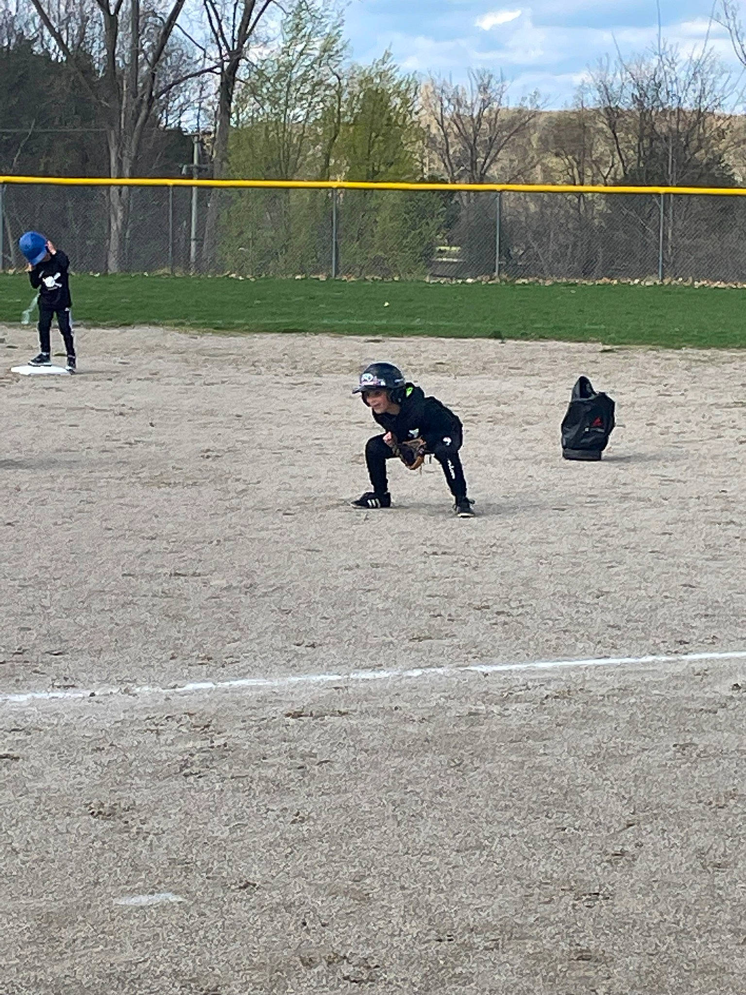 Joshua joined the competition — help win amazing prizes! ball, ball_game, cloud, competition_event, fence, fun, grass, headwear, leisure, net, person, plant, player, recreation, sky, sport_venue, sports, sports_equipment, sports_gear, team_sport