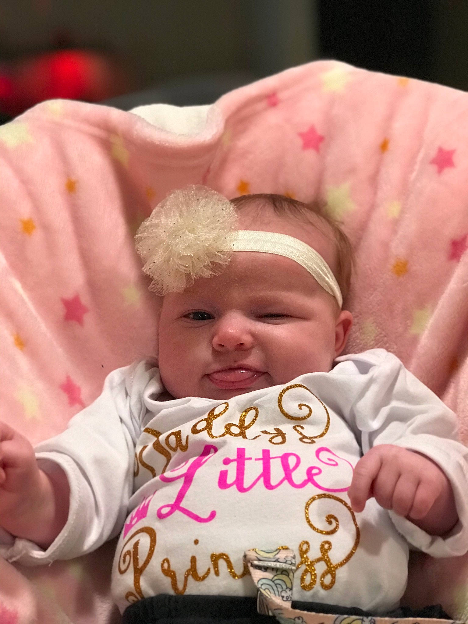 Everleigh joined the competition — help win amazing prizes! baby, baby_products, baby_sleeping, baby_toddler_clothing, cake, cheek, child, comfort, dessert, event, finger, fun, happy, headgear, headwear, icing, person, pink, skin, sugar_cake