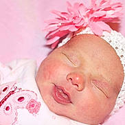 Veronika joined the competition — help win amazing prizes! child, clothing, flower, hair_accessory, infant, person, petal, pink, toddler