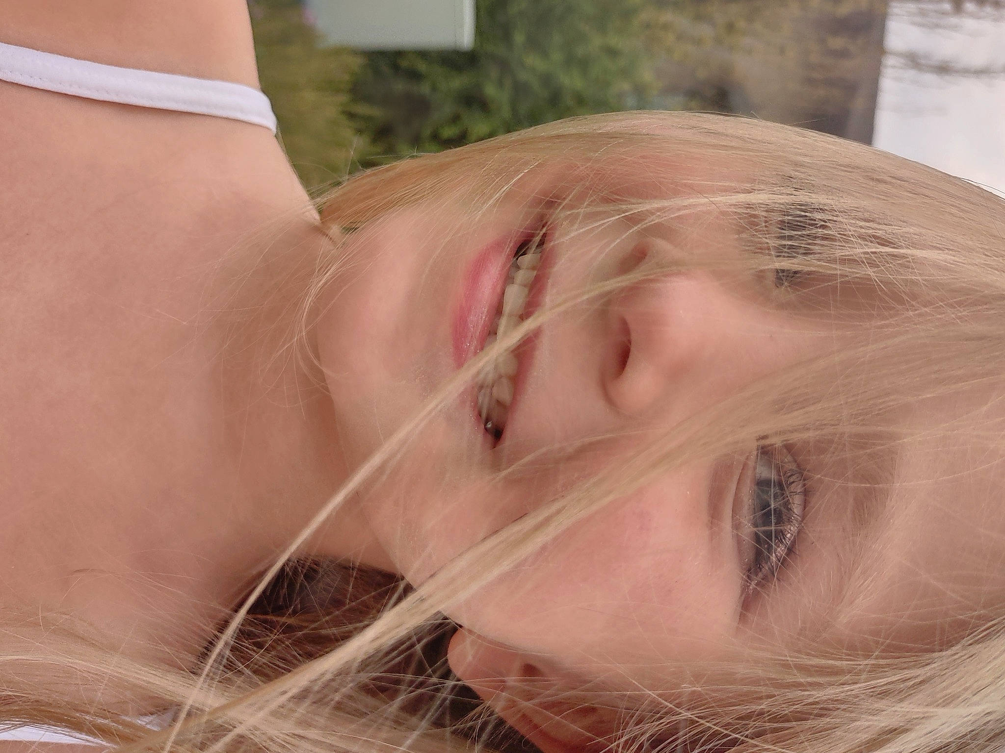 Brynnley is registered to the contest to win money with this photo: black_hair, ear, eye, eyebrow, eyelash, eyewear, hair, happy, head, headgear, human_body, jaw, joy, lip, mouth, neck, nose, person, shoulder, skin