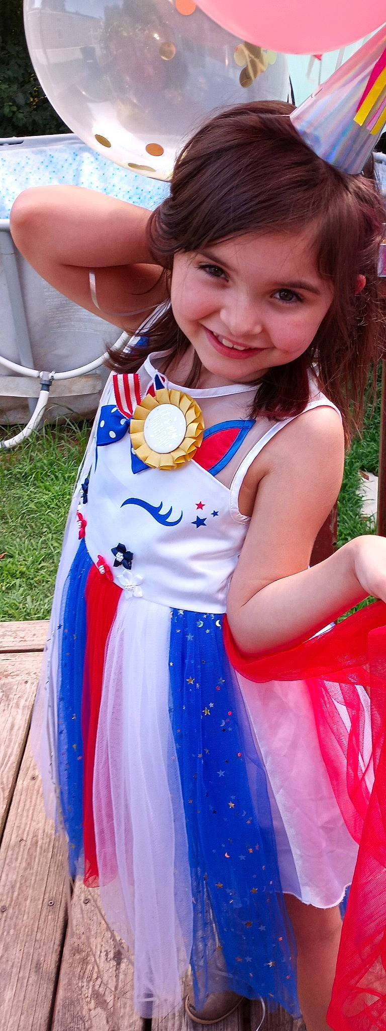 Alexus joined the competition — help win amazing prizes! belt, blue, chair, child, costume, electric_blue, event, fashion_design, fictional_character, formal_wear, fun, happy, human_leg, jewellery, joy, necklace, person, recreation, smile, summer