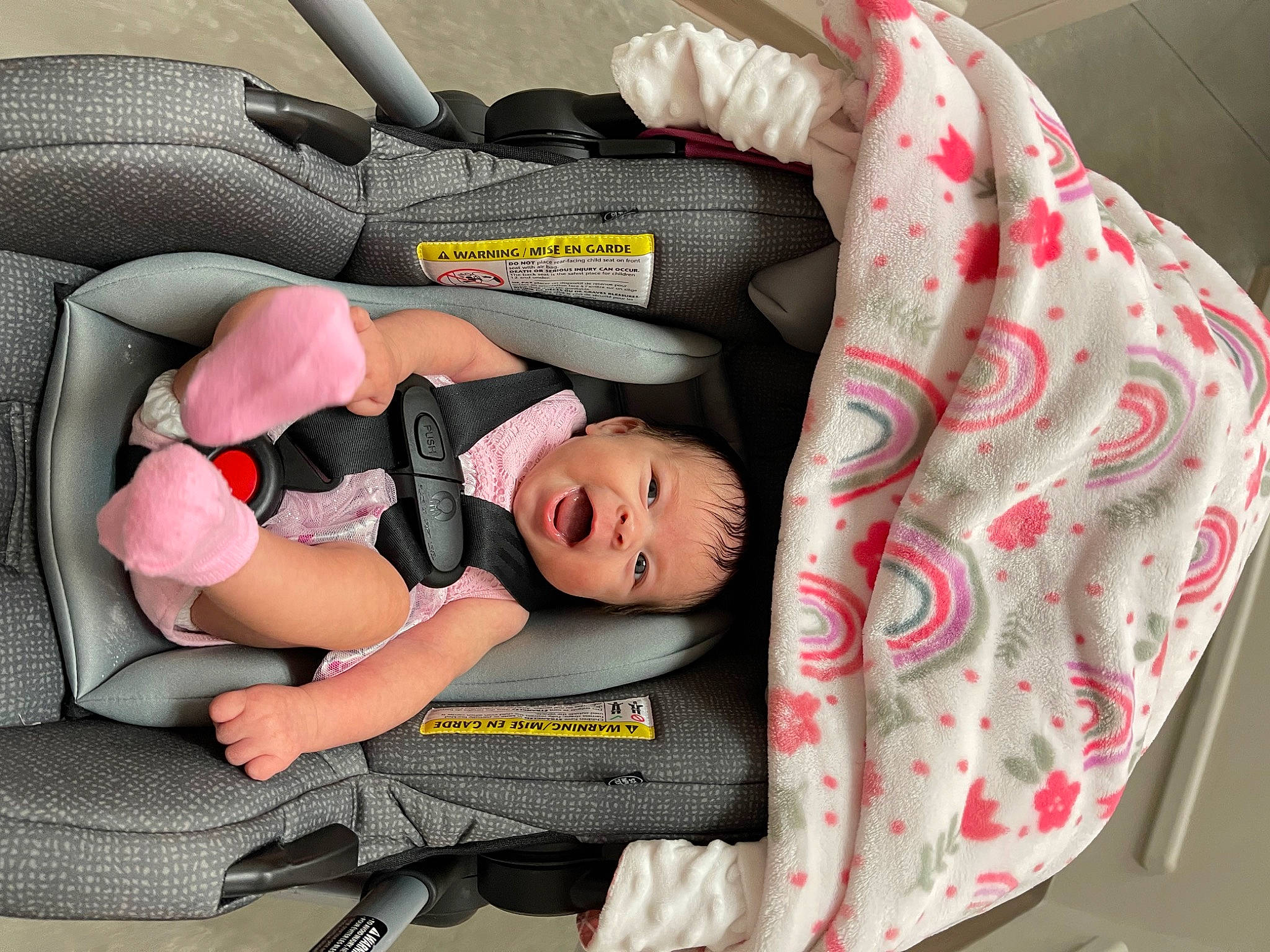 Amayah joined the competition — help win amazing prizes! auto_part, baby, baby_carriage, baby_products, baby_safety, baby_toddler_clothing, bag, car_seat, carmine, child, comfort, fashion_accessory, lap, linens, pattern, person, product, sitting, thigh, toddler