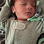 Kobe joined the competition — help win amazing prizes! baby, sleeping, newborn, onesie, blanket, plush_toy, cozy, peaceful, infant, child, soft, closeup, portrait, indoors, comfort, relaxation, cute, hands, face, warm