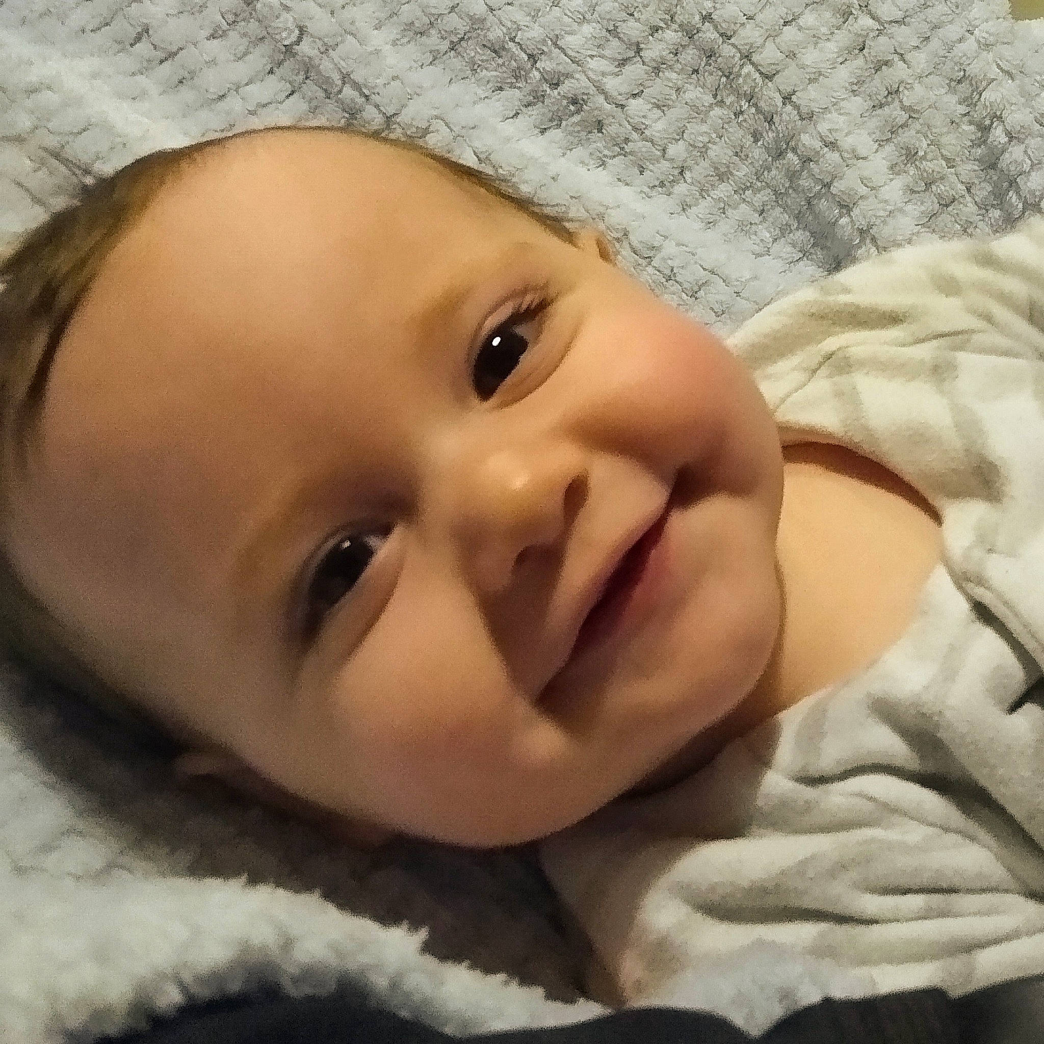 Arthur joined the competition — help win amazing prizes! baby, baby_toddler_clothing, cheek, child, chin, comfort, eye, eyebrow, eyelash, happy, head, iris, joy, linens, lip, mouth, nose, person, skin, smile