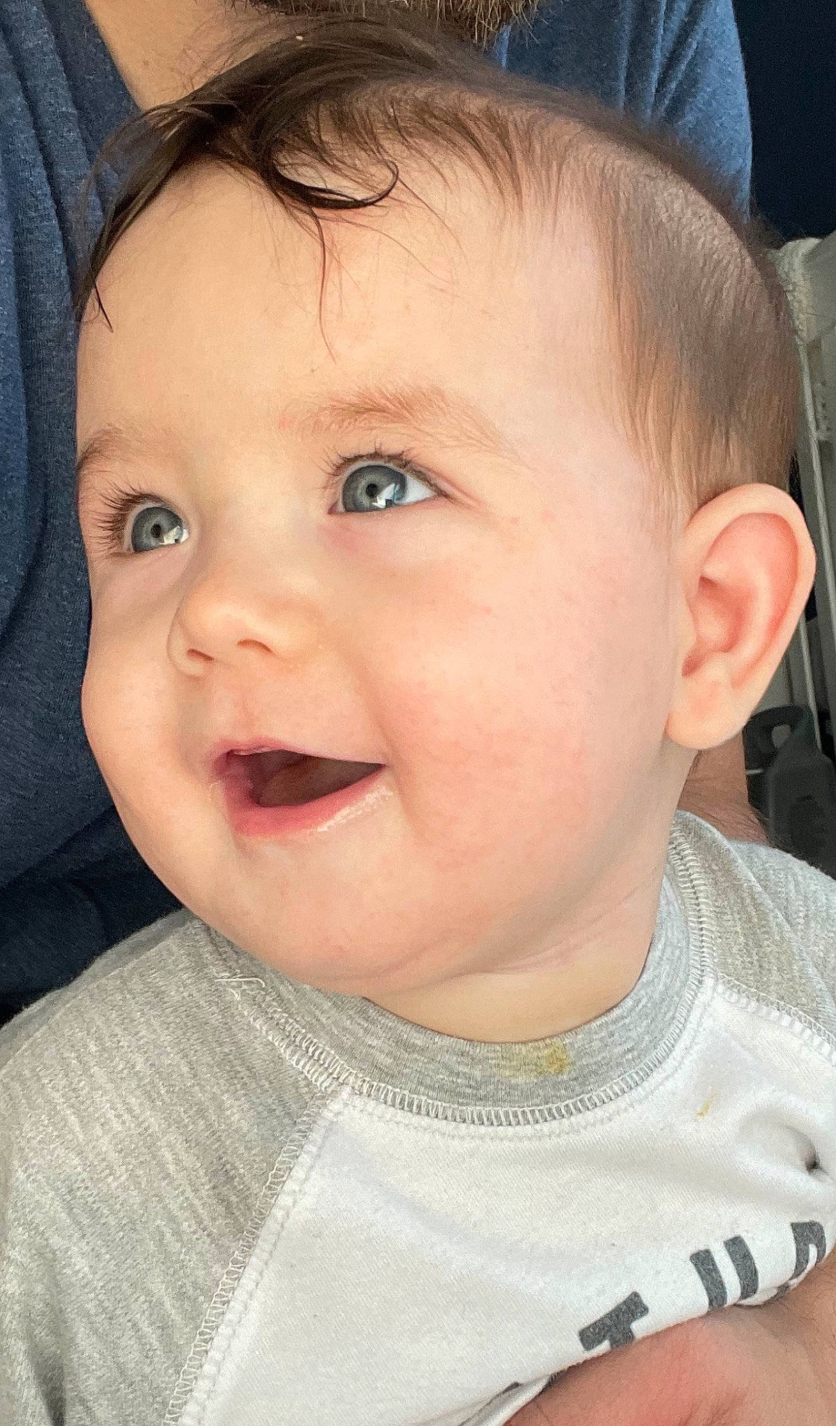 Lucas joined the competition — help win amazing prizes! baby, baby_toddler_clothing, cheek, chin, ear, eyebrow, eyelash, forehead, happy, iris, jaw, joy, lip, mouth, neck, nose, person, skin, sleeve, smile