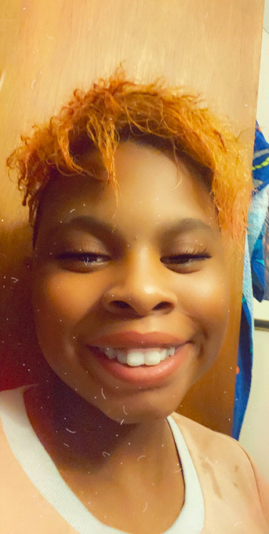 Nikki is registered to the contest to win money with this photo: beauty, cheek, chin, close_up, eyebrow, face, facial_expression, forehead, hair, hair_coloring, hairstyle, head, human, jaw, joy, lip, mouth, nose, person, skin