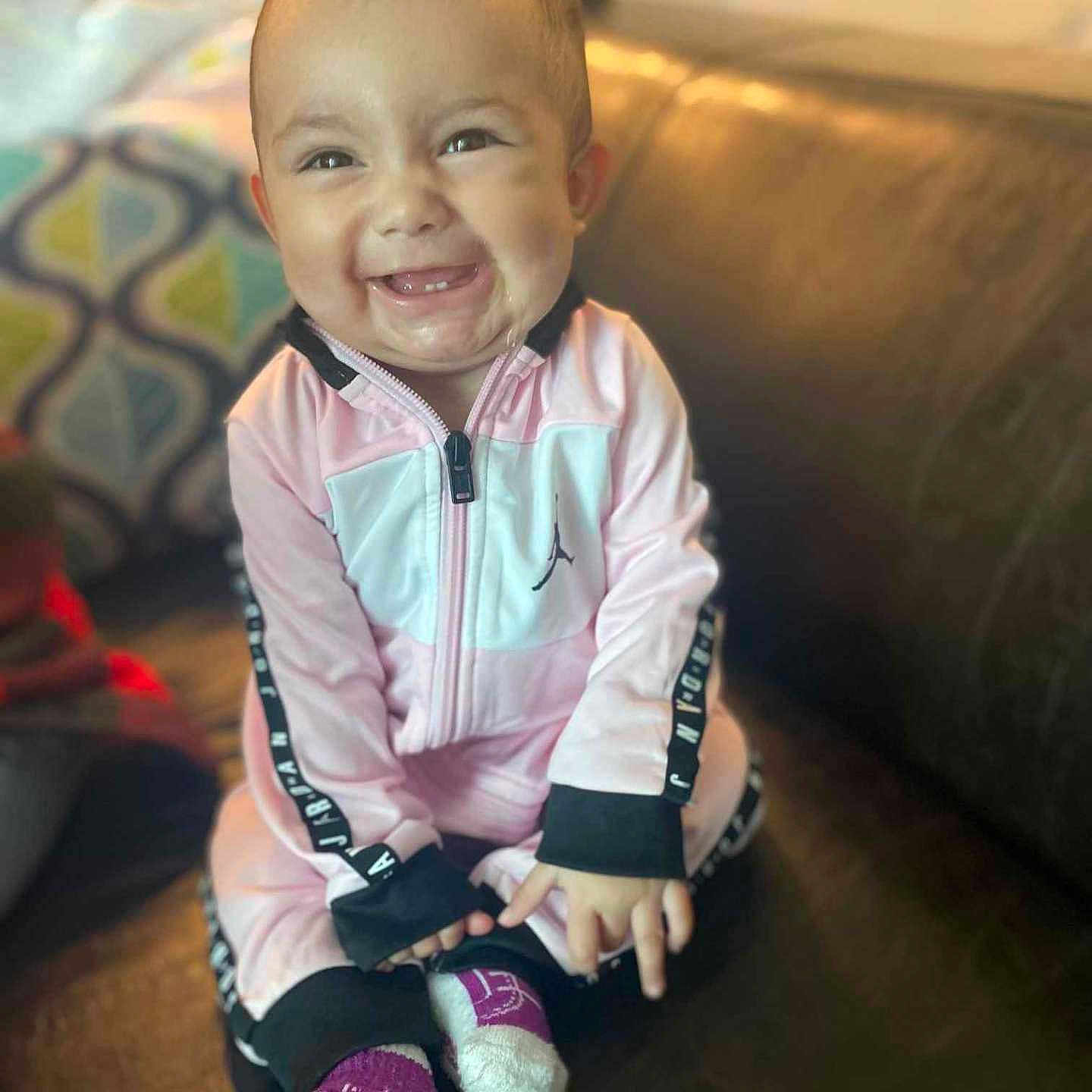 Kehlani joined the competition — help win amazing prizes! accessories, architecture, baby, babylaughing, ball, blazer, blonde, bodypart, bowtie, building, clothing, coat, couch, cushion, dimples, face, football, footwear, formalwear, furniture