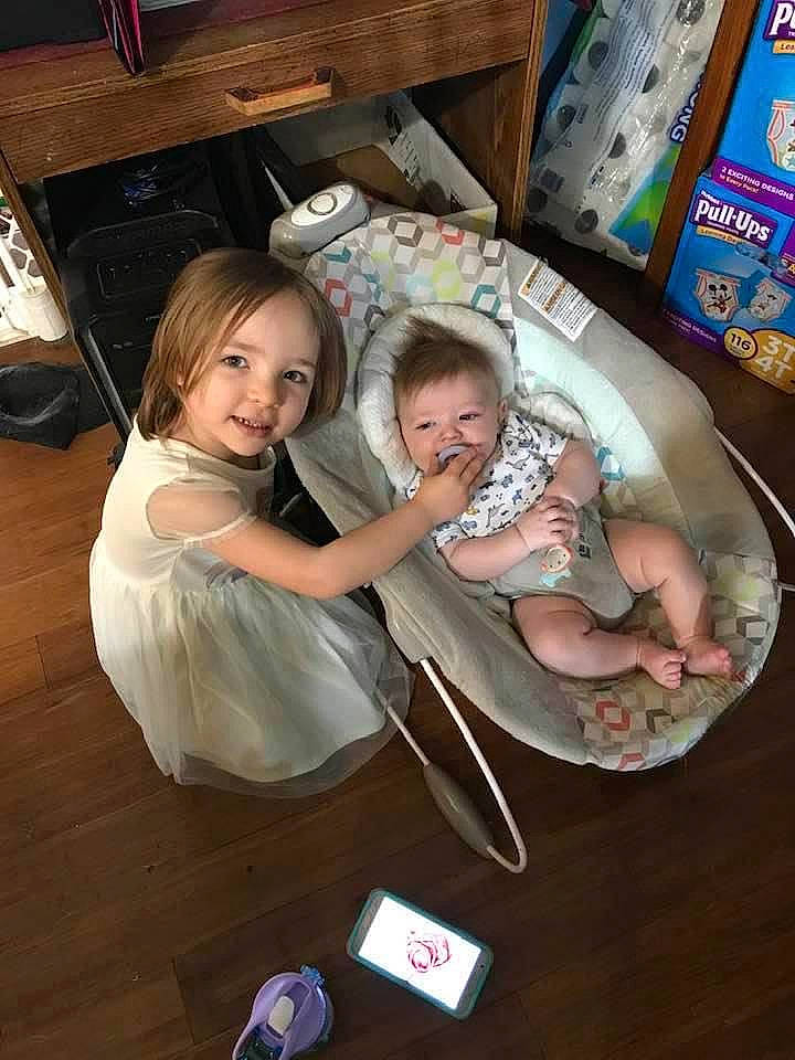 Ellaina is registered to the contest to win money with this photo: baby, child, fun, person, play, sitting, toddler