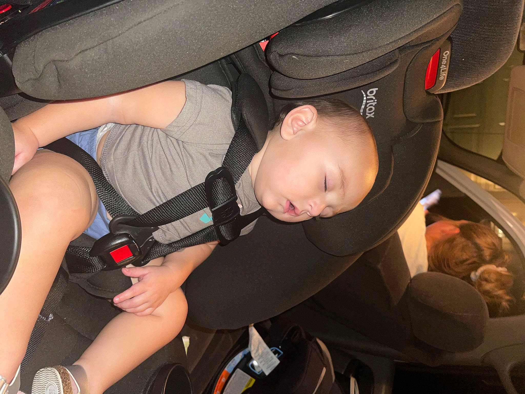 Averi joined the competition — help win amazing prizes! auto_part, automotive_design, car_seat, car_seat_cover, comfort, family_car, finger, fun, hand, head_restraint, human_leg, knee, lap, leg, luxury_vehicle, motor_vehicle, person, seat_belt, thigh, toddler