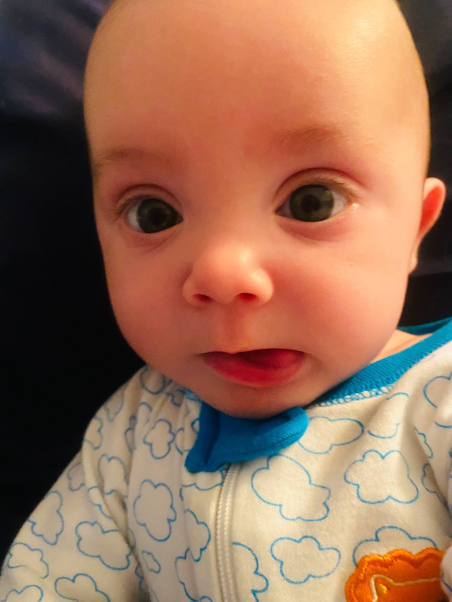 Cooper joined the competition — help win amazing prizes! baby, baby_toddler_clothing, calabaza, cheek, child, chin, collar, eye, eyebrow, eyelash, face, hairstyle, iris, lip, mouth, nose, person, pumpkin, skin, sleeve