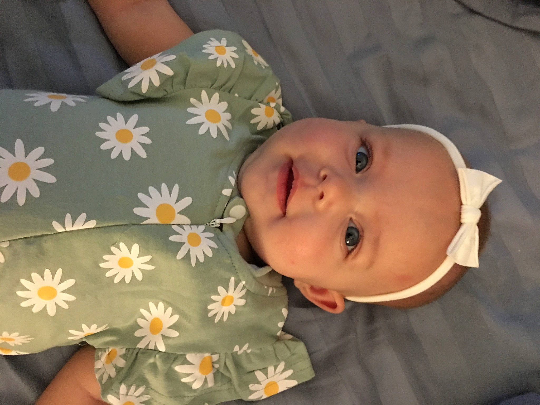 Charlie Rose joined the competition — help win amazing prizes! baby, baby_toddler_clothing, cheek, child, happy, hat, headwear, joy, linens, nose, pattern, person, plant, portrait_photography, room, skin, smile, textile, toddler, tree