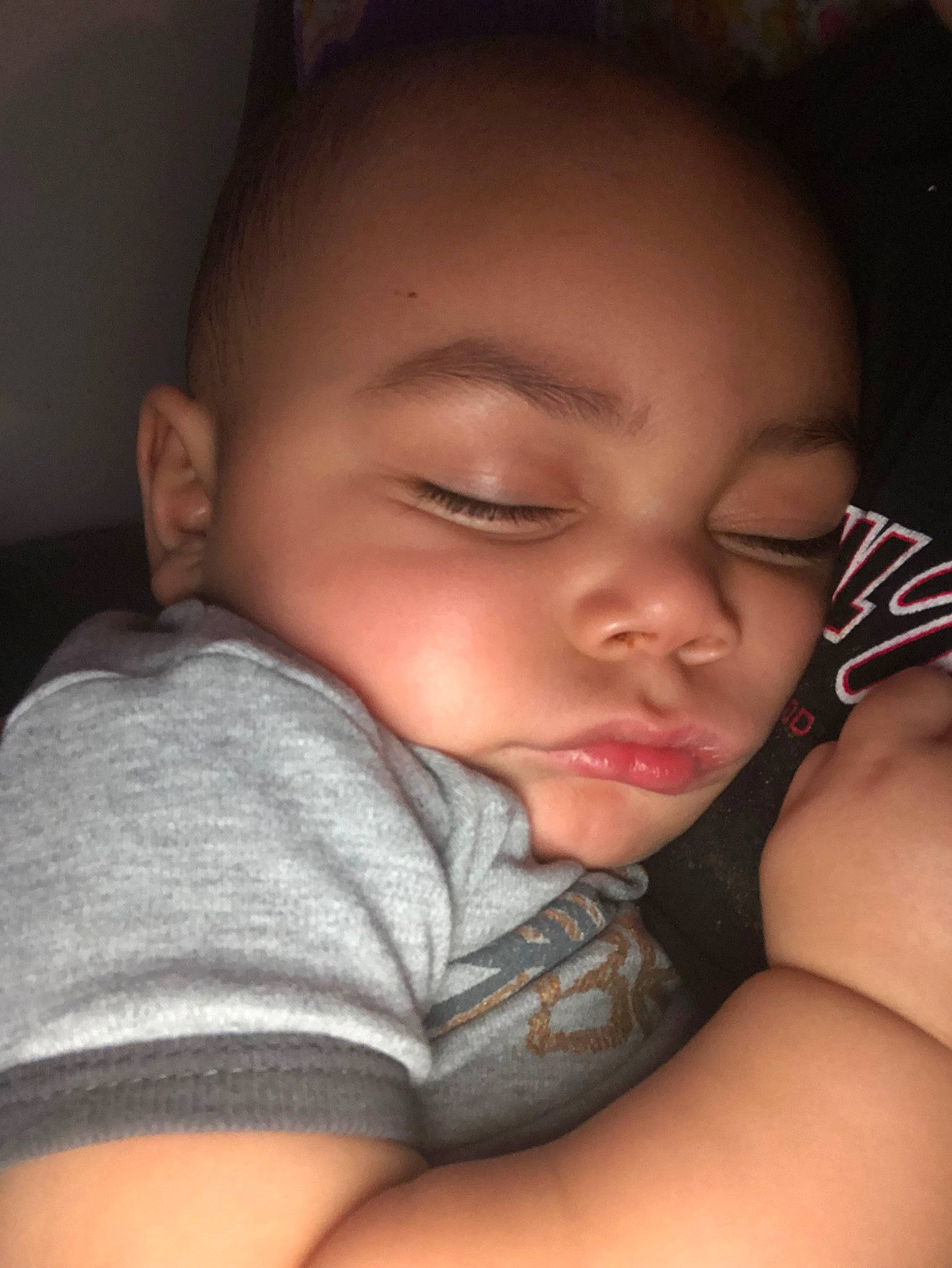 Kaedyn is registered to the contest to win money with this photo: arm, baby, beauty, cheek, child, chin, ear, eye, eyebrow, face, forehead, fun, head, lip, mouth, nose, person, skin, sleep, smile