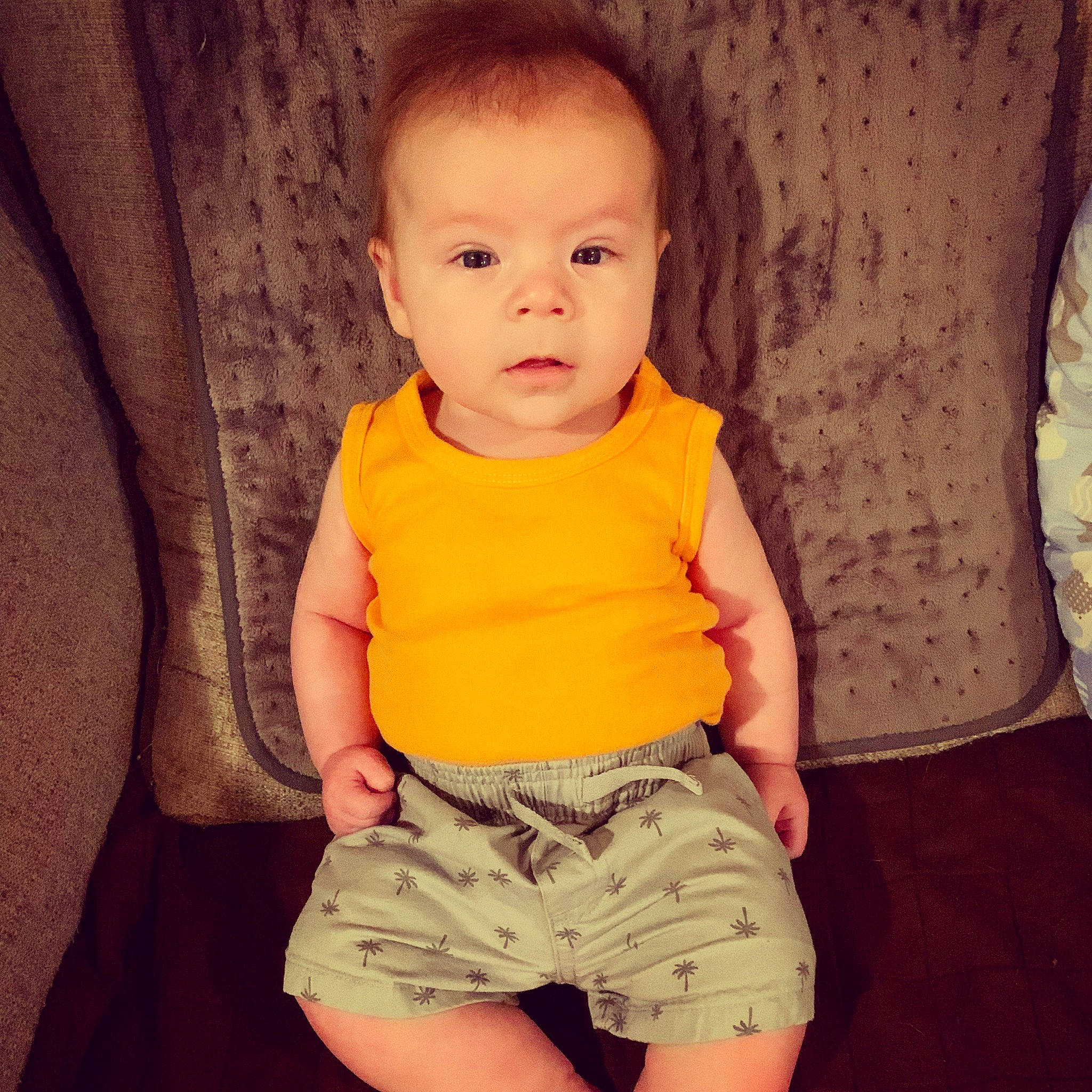 Trypp joined the competition — help win amazing prizes! baby, baby_toddler_clothing, cheek, cool, face, happy, human, iris, lip, nose, organ, people, person, shorts, skin, sleeve, standing, stomach, t_shirt, tints_and_shades