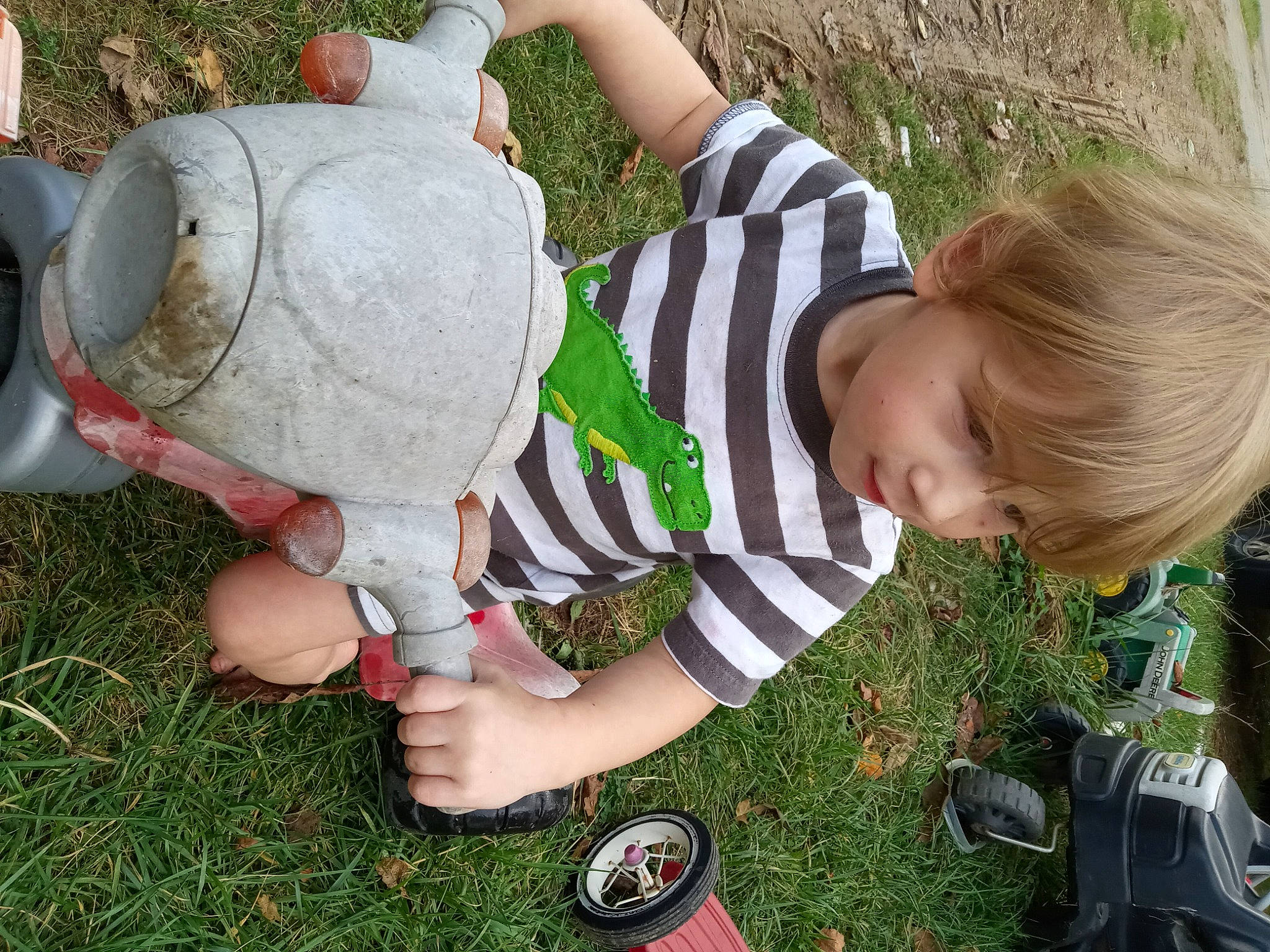 Hunter joined the competition — help win amazing prizes! baby, baby_toddler_clothing, child, fun, gesture, grass, happy, human_leg, lawn, leg, leisure, people_in_nature, person, plant, product, sitting, soil, thigh, thumb, toddler