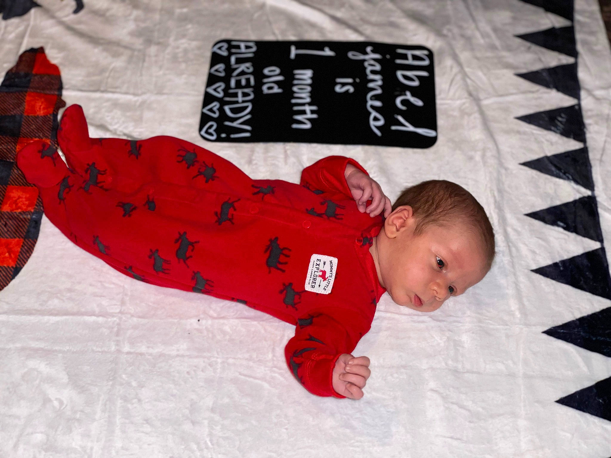 Abel is registered to the contest to win money with this photo: baby, child, person, red, toddler