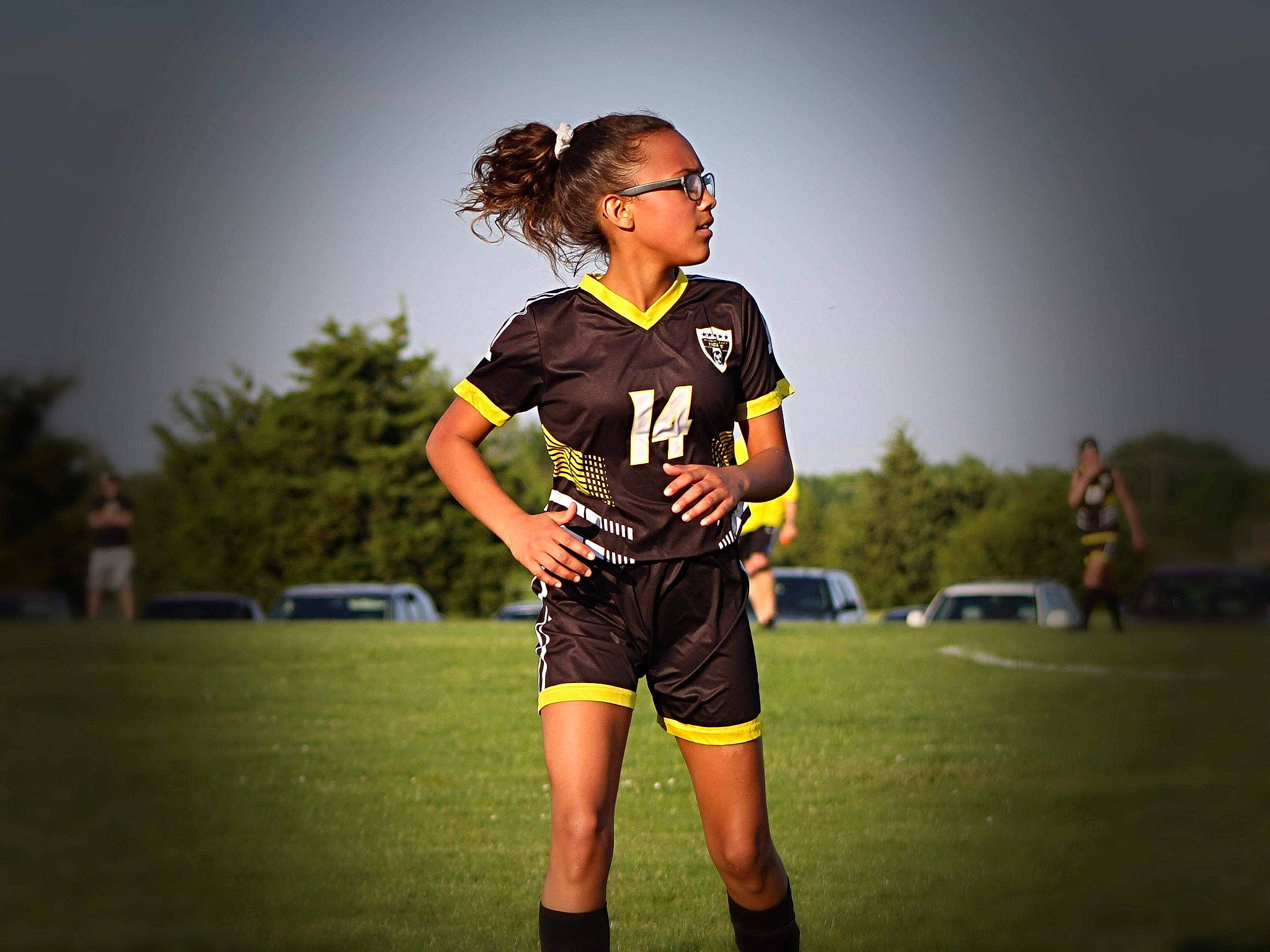 Arianna joined the competition — help win amazing prizes! ball_game, competition_event, football_player, jersey, person, player, recreation, soccer, sports, sports_equipment, sports_training, sportswear, team, team_sport, tournament, womens_football