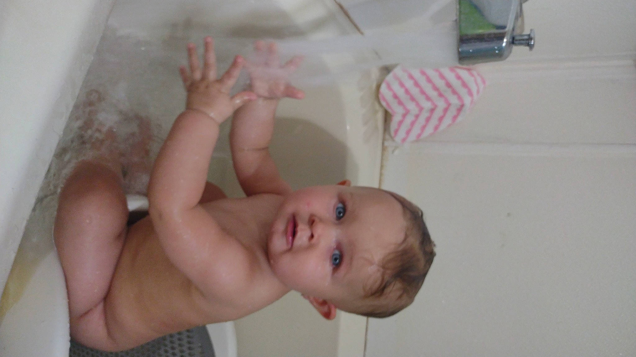 Madalyn joined the competition — help win amazing prizes! abdomen, baby, barechested, bathing, cheek, chest, child, elbow, finger, foot, fun, gesture, happy, nail, person, room, skin, stomach, thigh, thumb