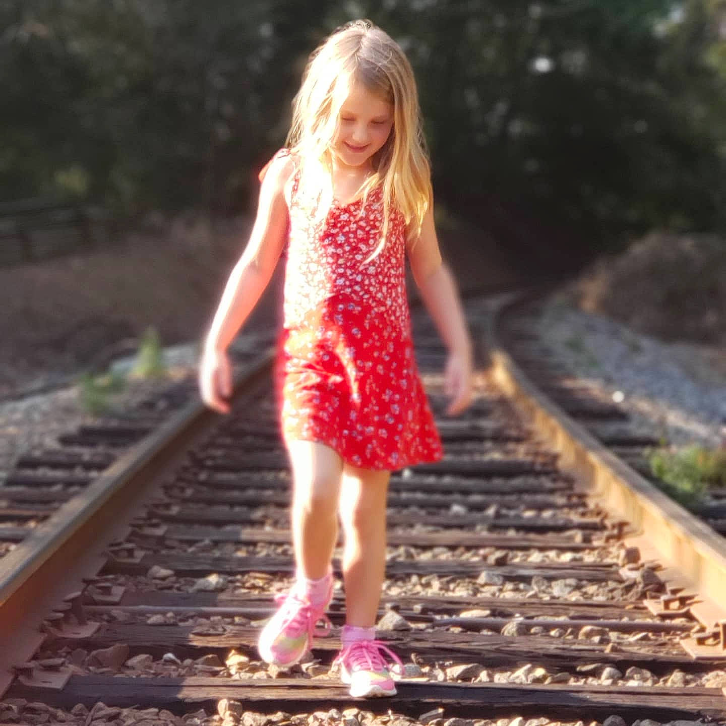 Jacqueline is registered to the contest to win money with this photo: day_dress, dress, eye, fawn, flash_photography, footwear, grass, hair, happy, human_body, joy, leaf, nature, one_piece_garment, people_in_nature, person, pink, plant, shoe, street_fashion