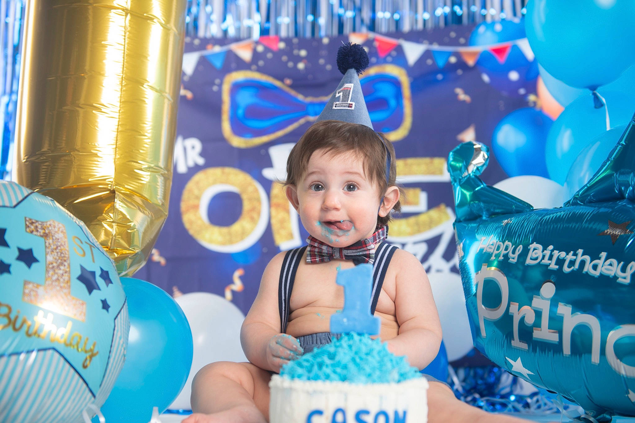 Cason joined the competition — help win amazing prizes! aqua, balloon, birthday, birthday_party, blue, child, electric_blue, event, fun, happy, icing, leisure, party, party_supply, person, photograph, recreation, smile, snapshot, sweetness