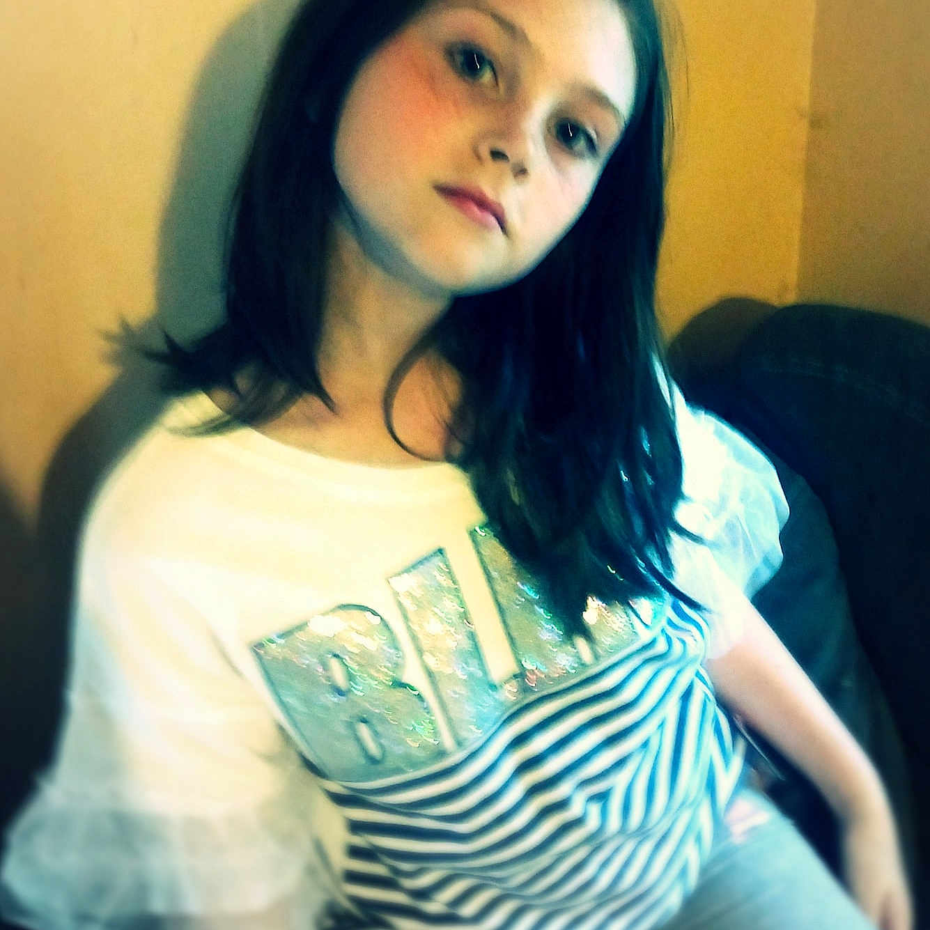 Belle joined the competition — help win amazing prizes! beauty, black_hair, cool, eye, face, forehead, hair, lady, leg, lip, long_hair, mouth, nose, person, photography, selfie, shoulder, skin, smile, t_shirt