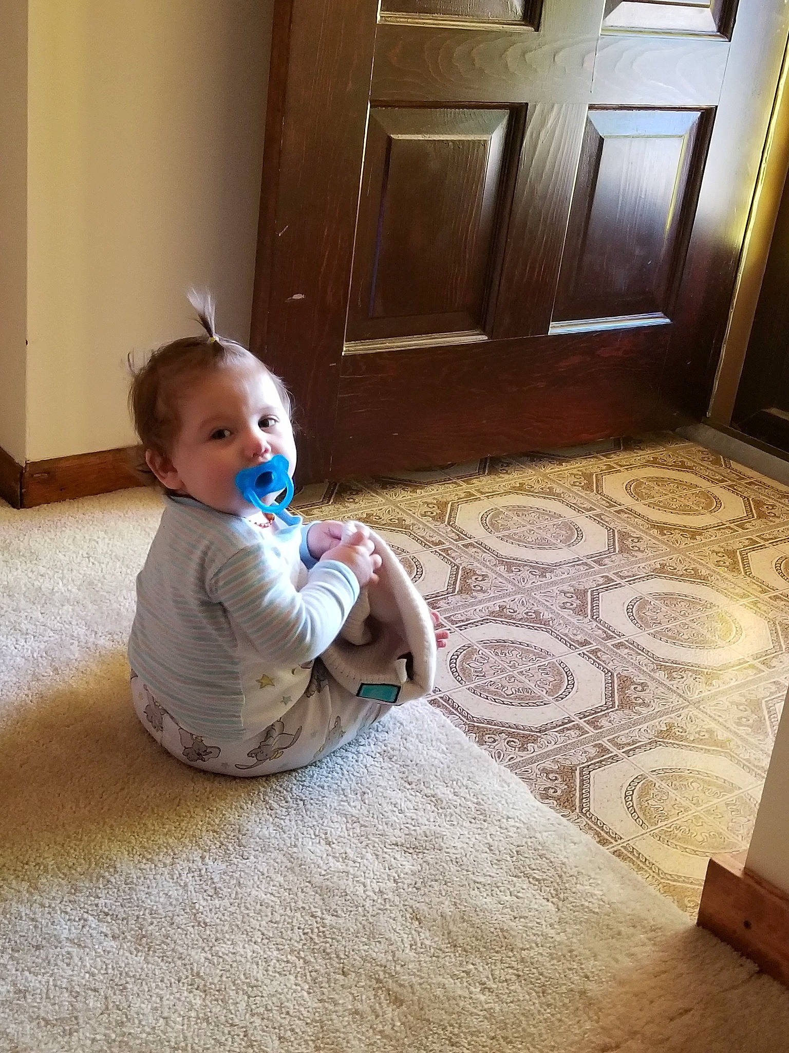 Ripley joined the competition — help win amazing prizes! child, crawling, day, floor, flooring, girl, hardwood, infant, person, play, product, room, sitting, skin, toddler, wood, wood_flooring