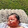 Liam joined the competition — help win amazing prizes! newborn, baby, sleeping, skin, blanket, soft, outdoor, grass, sunlight, peaceful, portrait, child, infant, closeup, resting, natural_light, young, relaxing, tender, comfort