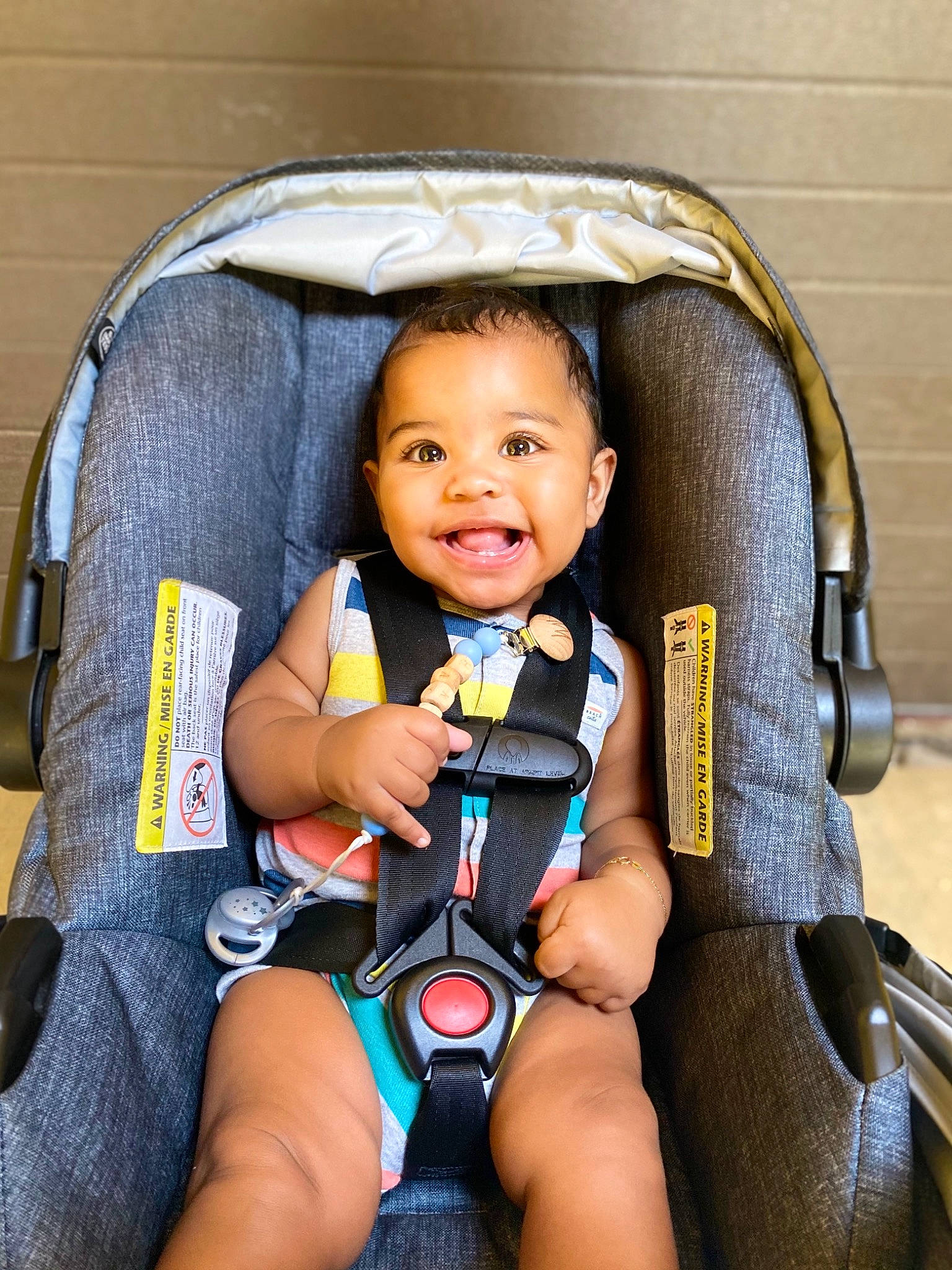Hakeem joined the competition — help win amazing prizes! auto_part, baby, baby_carriage, baby_products, baby_toddler_clothing, car_seat, chair, child, comfort, electric_blue, eye, fashion_accessory, fun, happy, joy, person, product, skin, smile, thigh