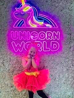 Delaney joined the competition — help win amazing prizes! advertising, art, ballet_tutu, barbie, costume_design, doll, event, fictional_character, font, graphic_design, graphics, happy, magenta, organism, person, petal, pink, poster, purple, violet