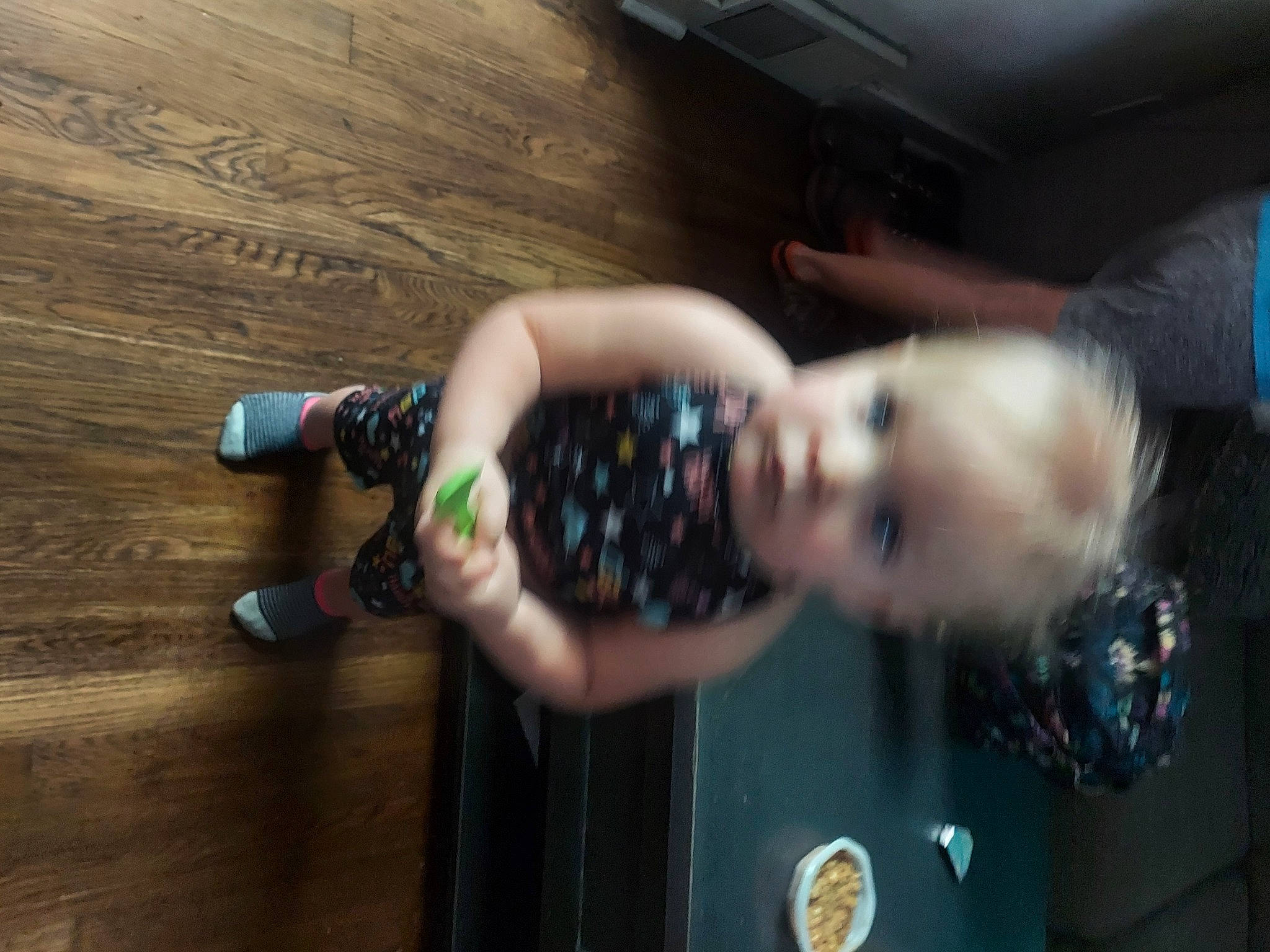 Amy is registered to the contest to win money with this photo: beard, child, cloud, door, eyewear, flooring, fun, glass, happy, human_leg, leisure, nail, pattern, person, recreation, sunglasses, toddler, toy, tree, water