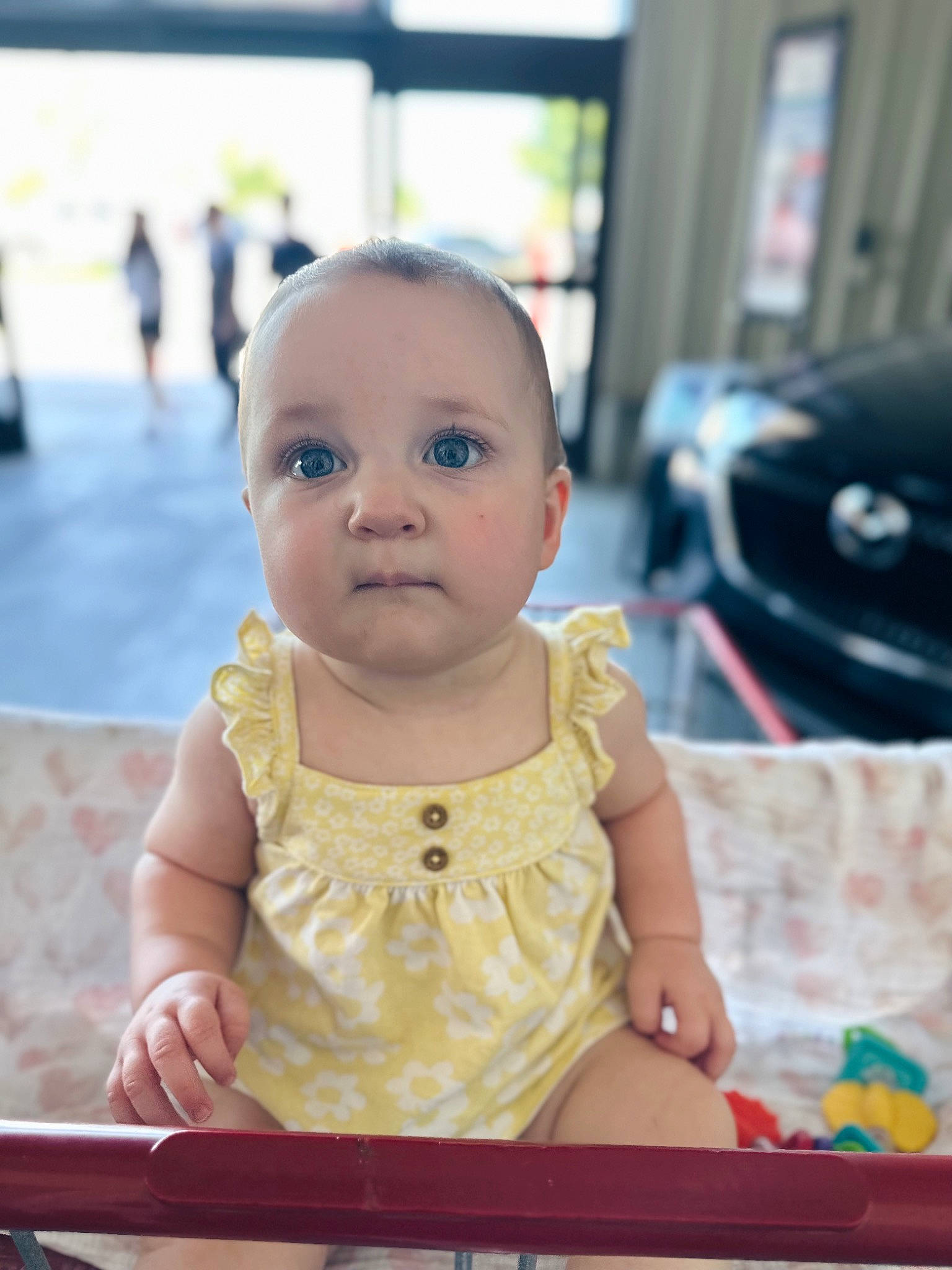 Marina is registered to the contest to win money with this photo: baby, baby_toddler_clothing, cheek, child, fun, happy, leisure, person, photograph, photography, recreation, sitting, skin, smile, snapshot, toddler, vacation