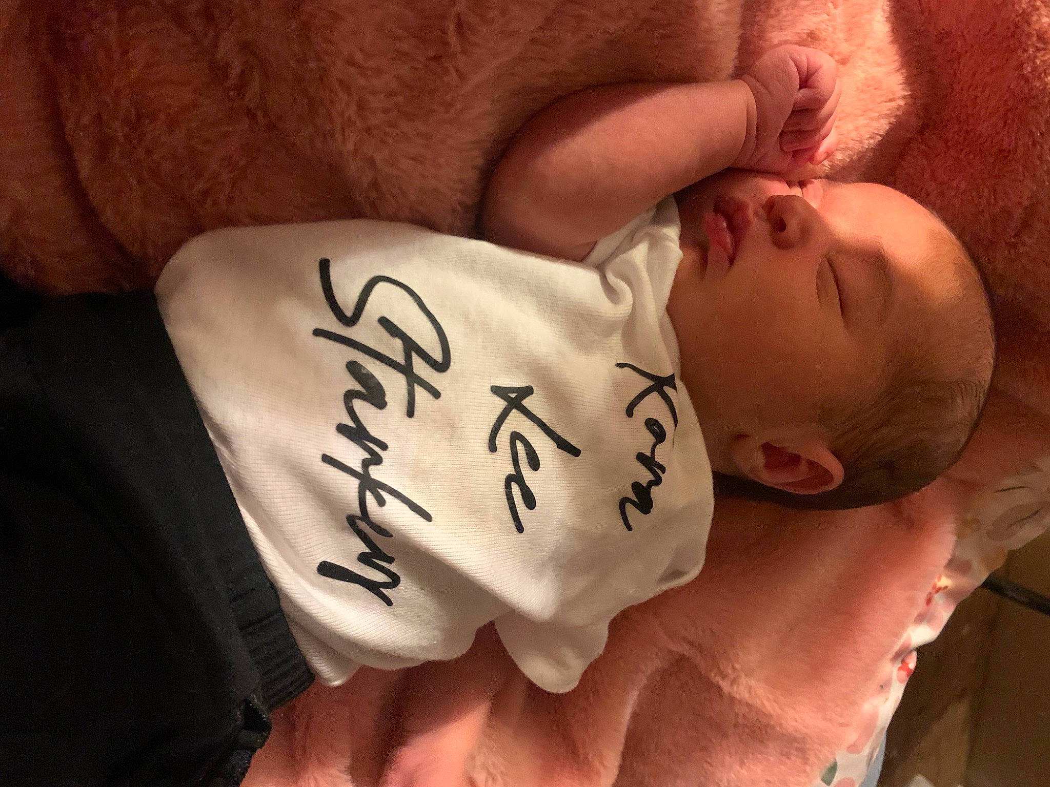 Kora joined the competition — help win amazing prizes! arm, baby, baby_sleeping, chest, child, comfort, eyelash, facial_expression, finger, font, hand, handwriting, human_body, mouth, nail, nose, person, skin, thumb, toddler