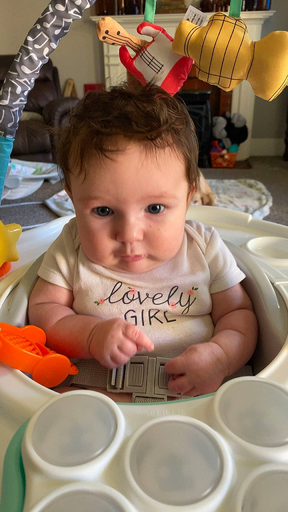 Elizabeth joined the competition — help win amazing prizes! baby, baby_food, bathing, bowl, chair, cheek, child, comfort_food, cooking, dishware, drinkware, fun, lamp, person, room, serveware, sink, snapshot, spoon, tableware