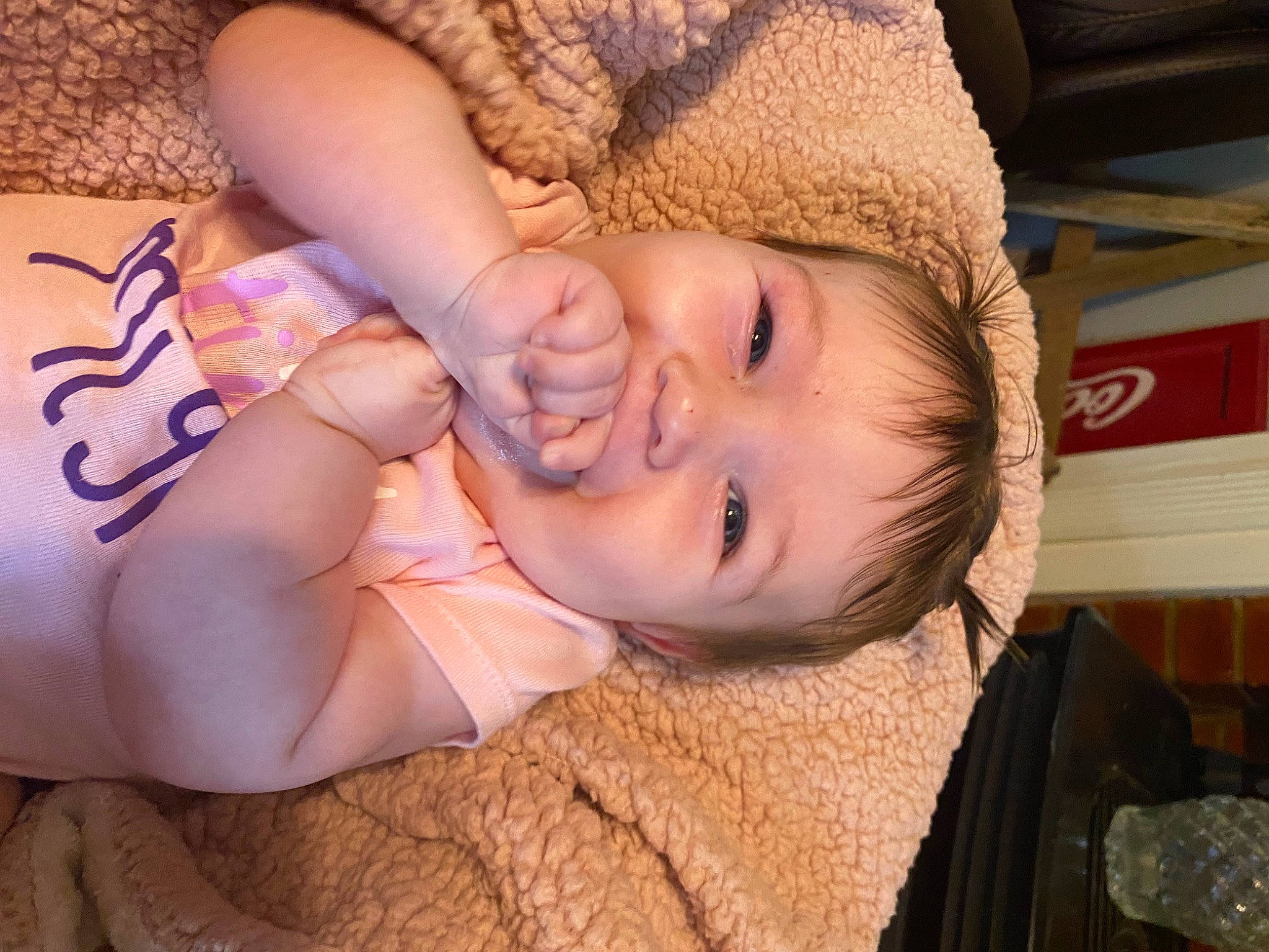 Elizabeth joined the competition — help win amazing prizes! baby, baby_toddler_clothing, child, comfort, eye, face, finger, grass, happy, hat, head, human_body, lip, nail, nose, person, skin, smile, thigh, toddler