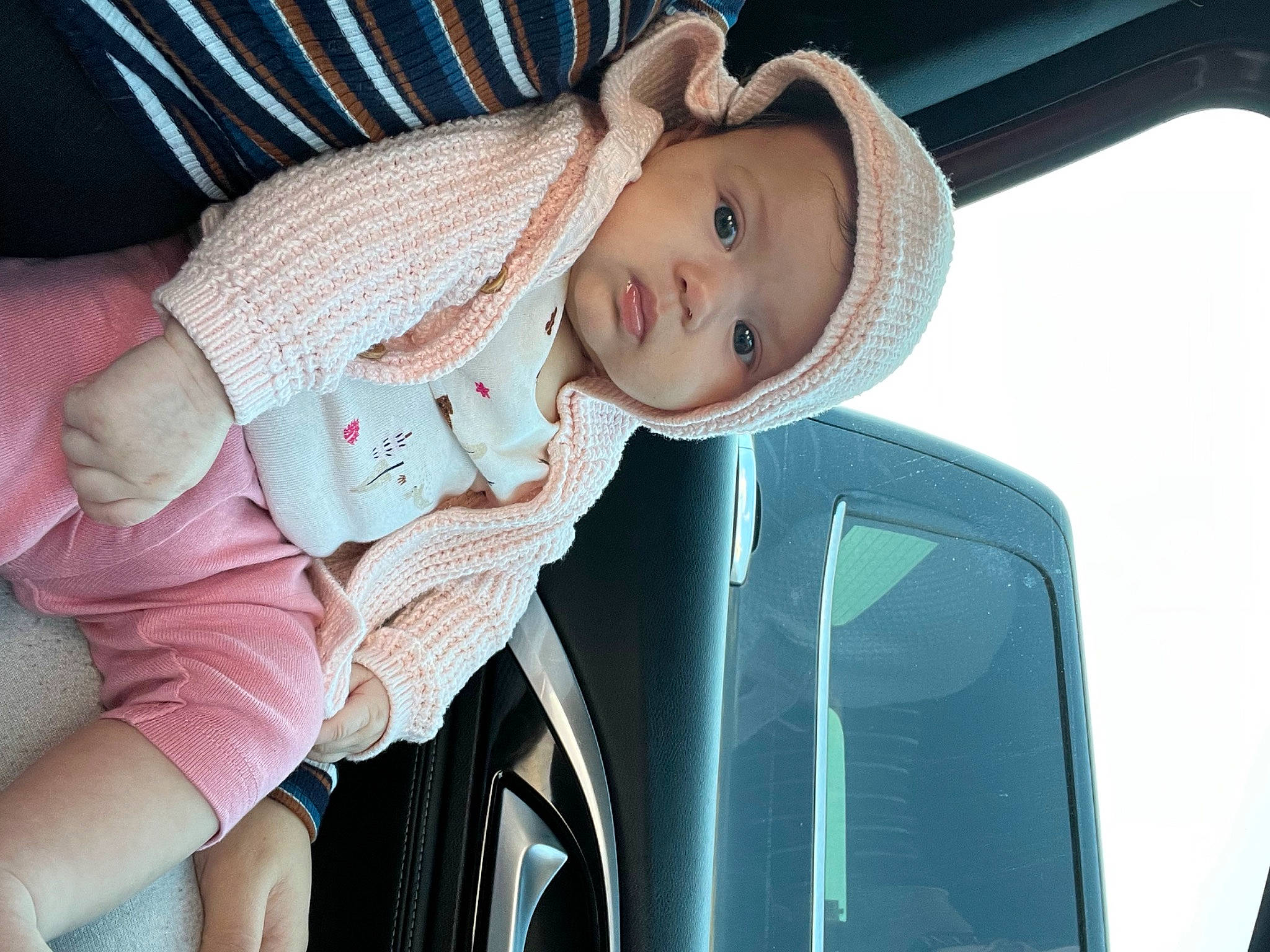 Milani joined the competition — help win amazing prizes! auto_part, automotive_exterior, automotive_lighting, baby, baby_products, baby_toddler_clothing, car, car_seat, child, comfort, electric_blue, family_car, finger, hat, headwear, luxury_vehicle, motor_vehicle, person, toddler, vehicle_door