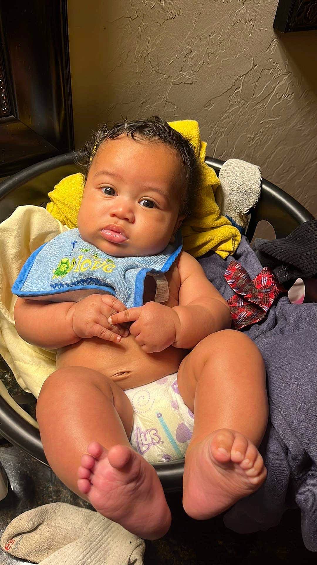 Makai joined the competition — help win amazing prizes! baby, cheek, chin, comfort, eye, face, finger, hairstyle, hand, happy, head, joint, lap, leg, mouth, person, product, shoulder, skin, thigh