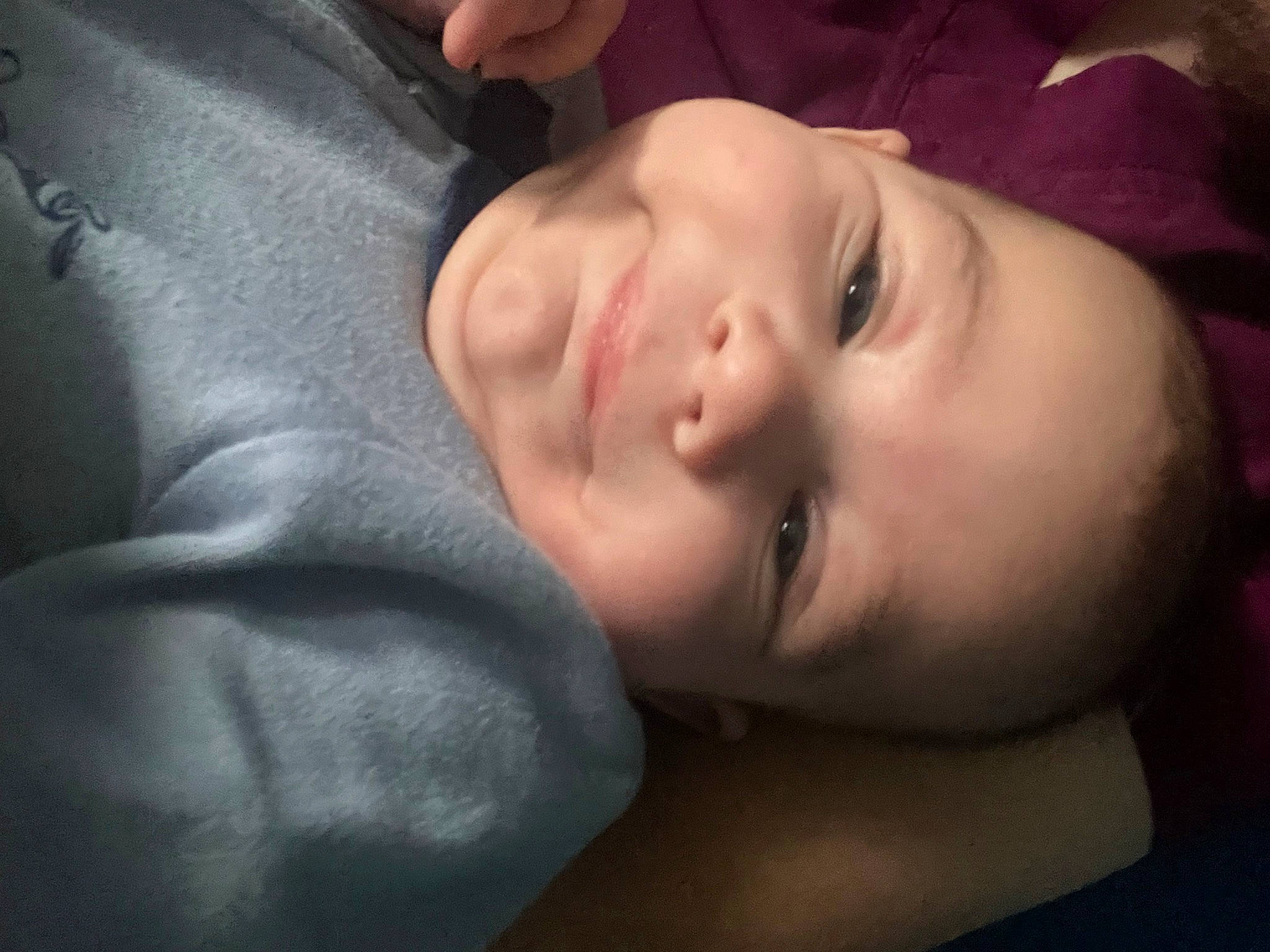 Anakin is registered to the contest to win money with this photo: baby, baby_toddler_clothing, bedtime, cheek, comfort, ear, eyebrow, eyelash, flash_photography, fun, grass, happy, headgear, iris, lip, nap, neck, nose, person, smile