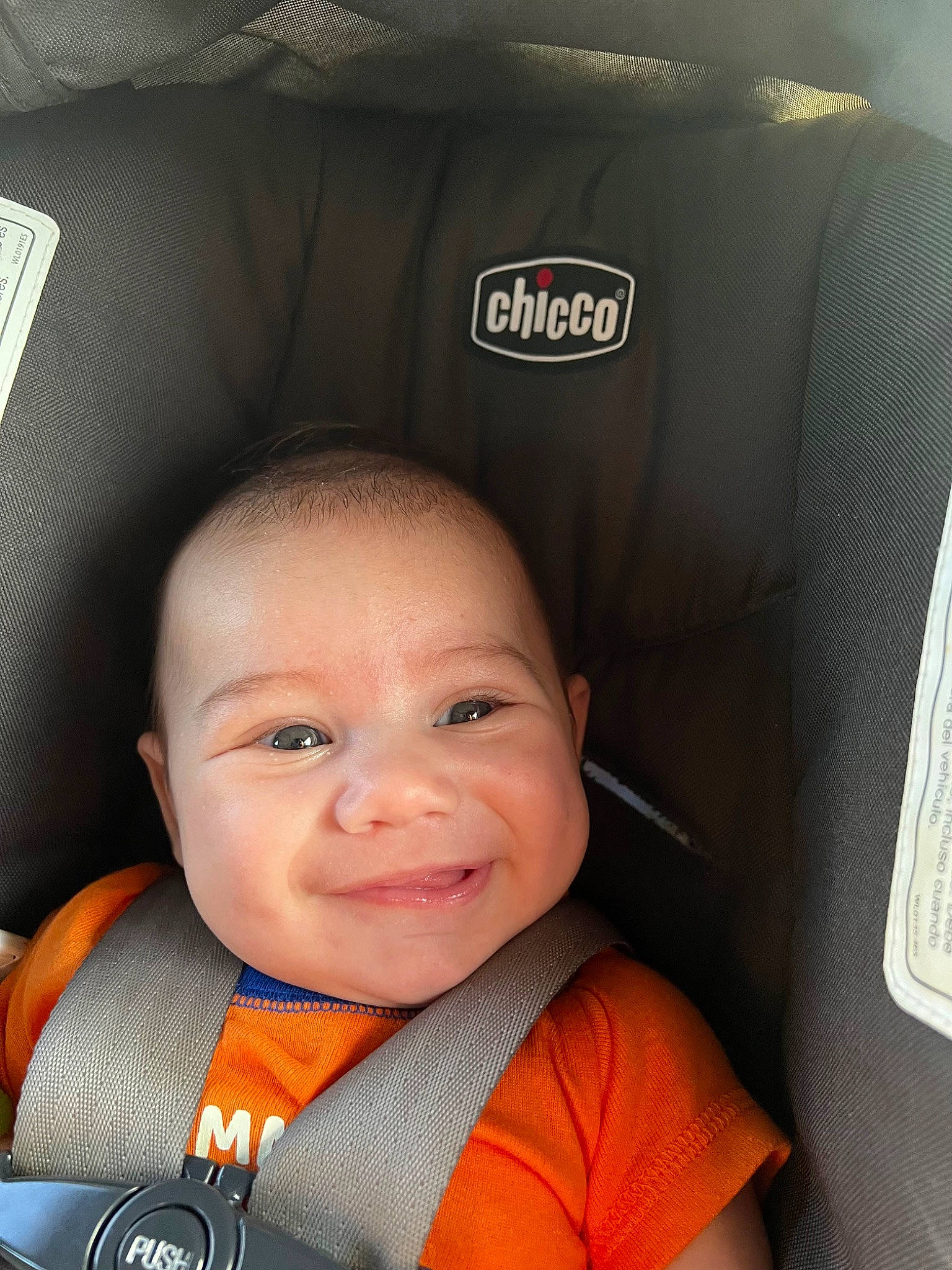 Anakin joined the competition — help win amazing prizes! auto_part, automotive_design, baby, baby_carriage, baby_in_car_seat, baby_products, car_seat, car_seat_cover, child, comfort, family_car, happy, head_restraint, joy, person, personal_luxury_car, personal_protective_equipment, product, seat_belt, smile