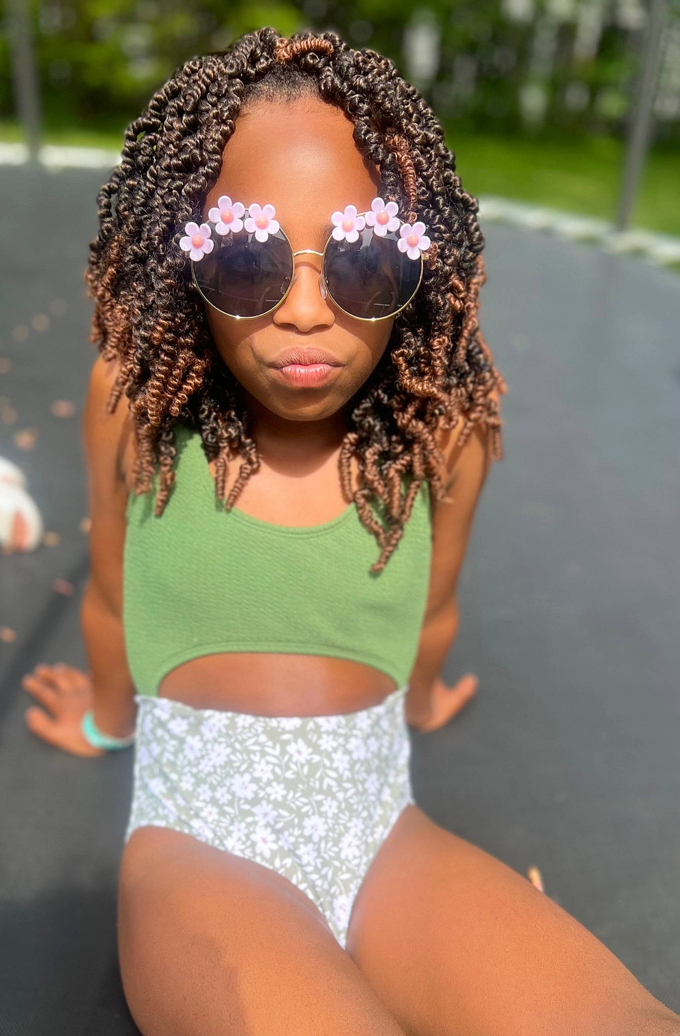 Kaliyah is registered to the contest to win money with this photo: beauty, black_hair, brassiere, chest, eyewear, happy, headgear, human_leg, lingerie, lingerie_top, long_hair, person, swimsuit_top, swimwear, thigh, trunk, undergarment, underpants, vision_care, waist