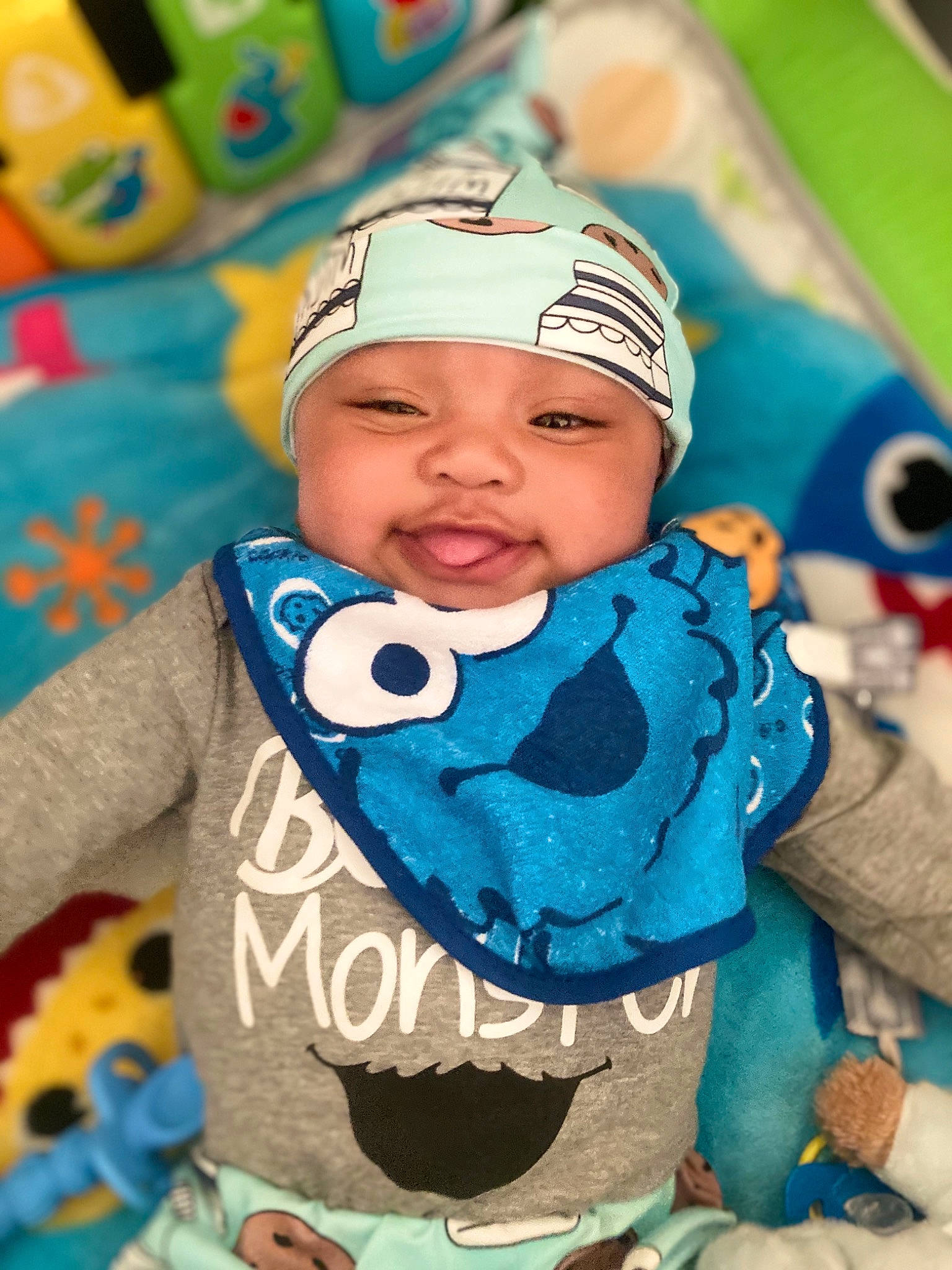 Juelz joined the competition — help win amazing prizes! aqua, baby, baby_toddler_clothing, blue, cap, child, electric_blue, event, fashion_accessory, fun, grass, green, happy, headgear, headwear, leisure, person, personal_protective_equipment, plant, play