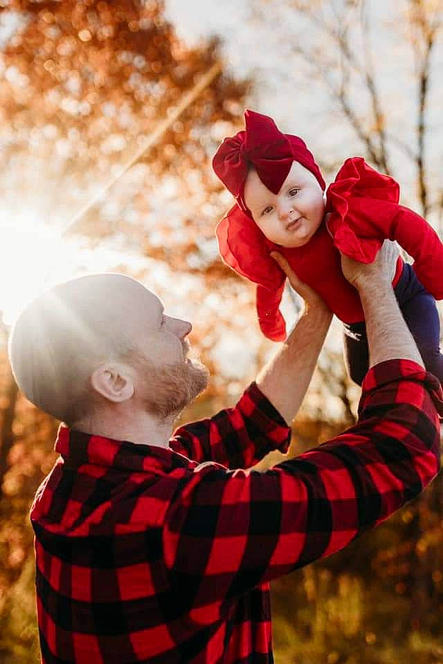 Kathryn joined the competition — help win amazing prizes! arm, clothing, facial_expression, flash_photography, fun, gesture, glove, hand, happy, headgear, headwear, leaf, outerwear, people_in_nature, person, plaid, plant, red, tartan, textile