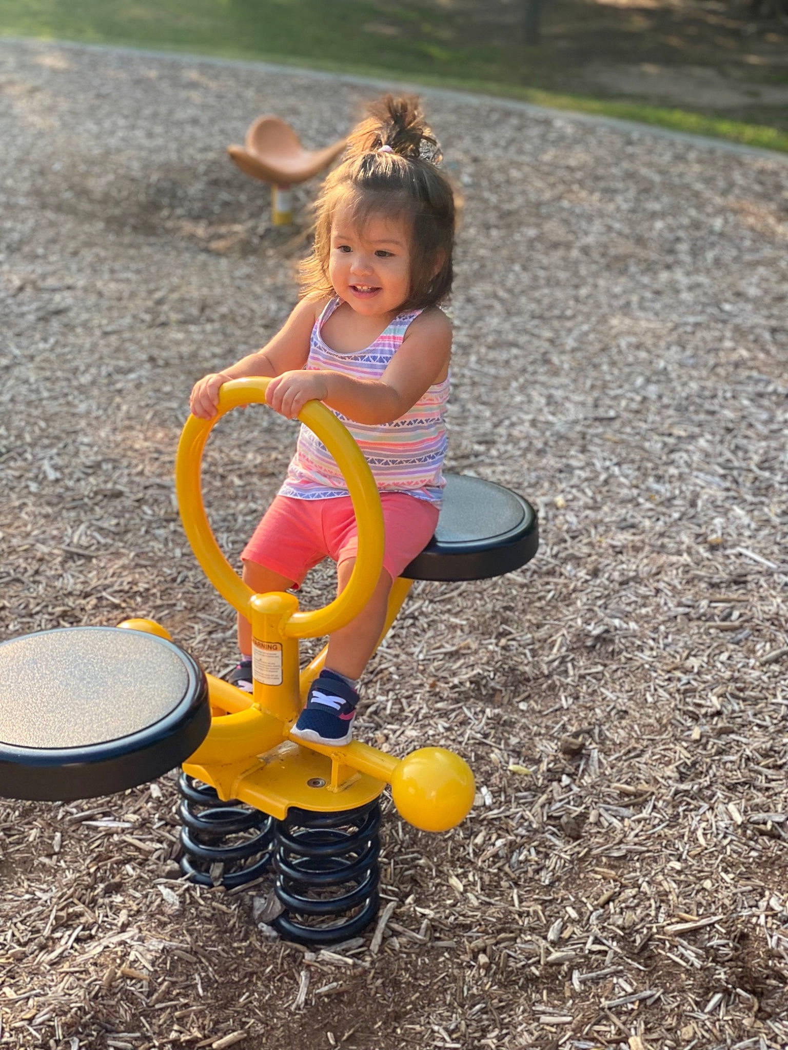 Elena joined the competition — help win amazing prizes! asphalt, child, city, dress, footwear, fun, grass, happy, joy, leaf, leg, leisure, outdoor_play_equipment, people, people_in_nature, person, plant, public_space, recreation, sneakers