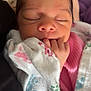Amina joined the competition — help win amazing prizes! newborn, baby, sleeping, blanket, hand, face, infant, closeup, soft, cute, child, wrapped, cozy, skin, peaceful, pink_clothing, toddler, portrait, indoors, resting