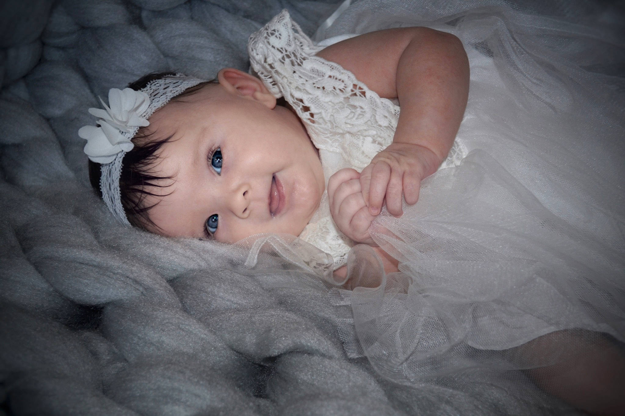 Theia Maris joined the competition — help win amazing prizes! baby, cheek, child, eye, face, hair_accessory, hand, head, headgear, iris, lip, nose, person, photography, portrait_photography, skin, toddler