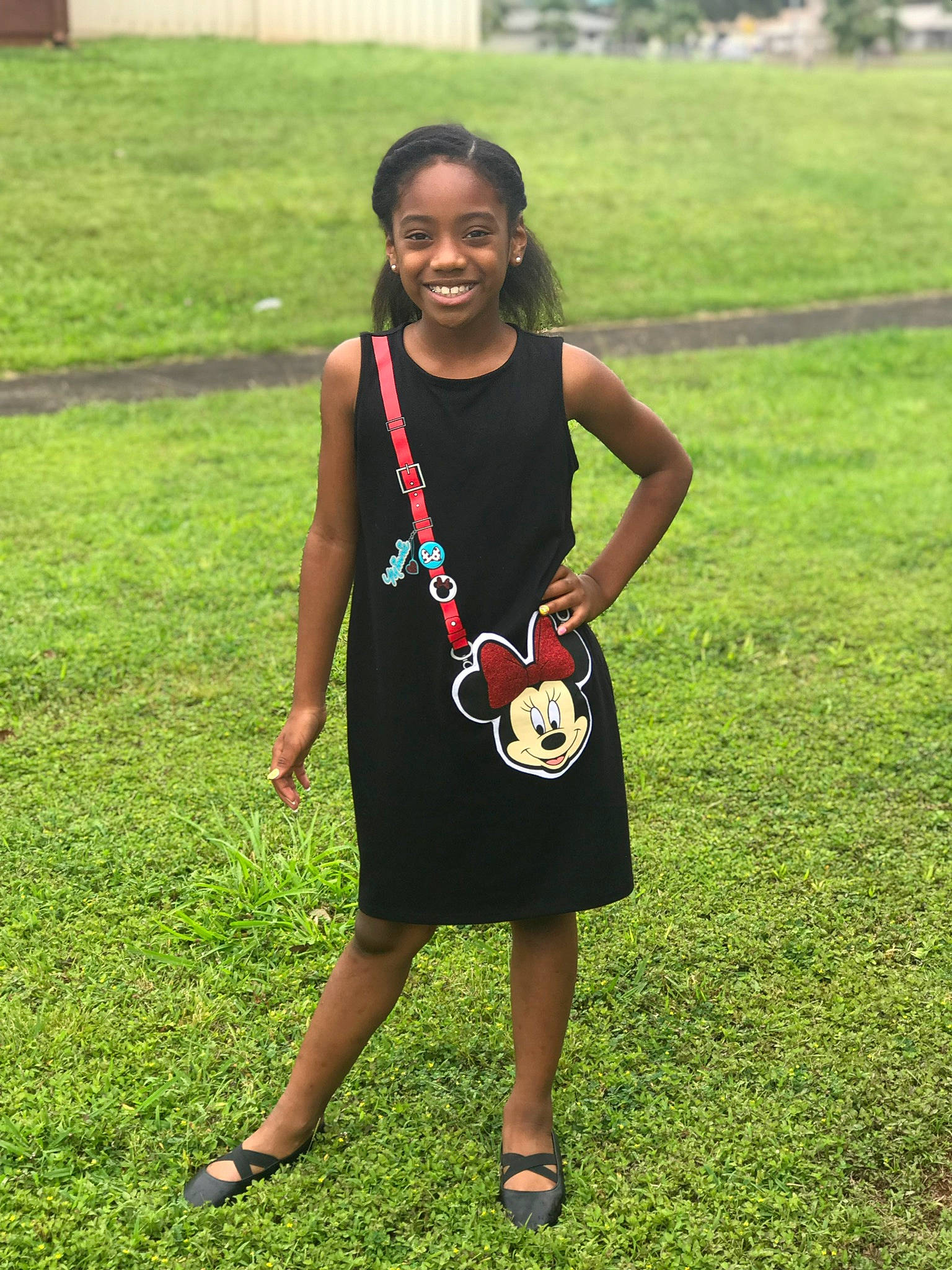 Destiny joined the competition — help win amazing prizes! clothing, dress, fashion, fashion_accessory, footwear, grass, joy, little_black_dress, person, recreation, shoe, shoulder, smile, street_fashion, style, summer