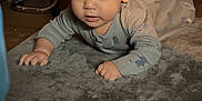Anakin joined the competition — help win amazing prizes! baby, carpet, child, clothing, crawling, curious, expression, face, fan, floor, head, home, indoor, infant, lighting, pajamas, person, soft, wood_floor, young