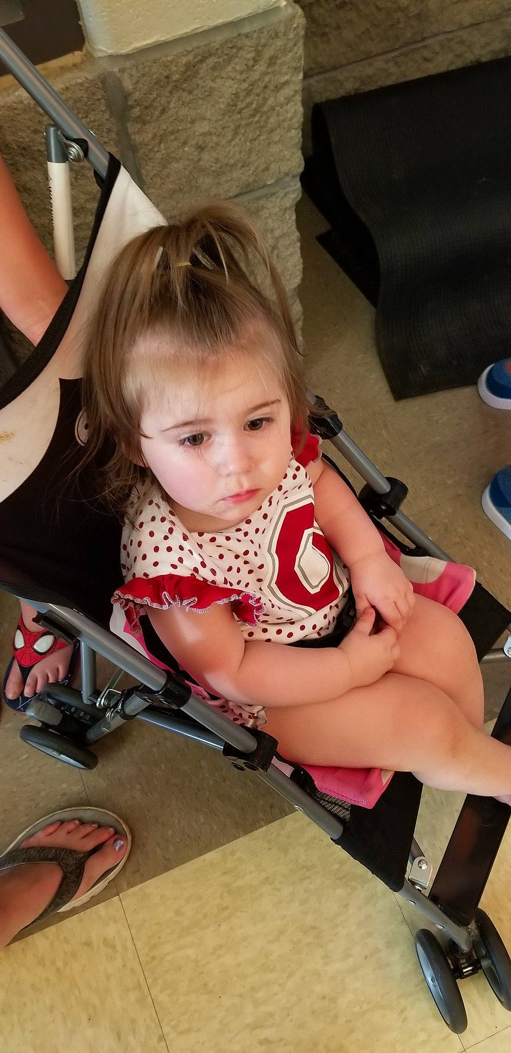 Kyleena joined the competition — help win amazing prizes! arm, baby, child, finger, human_leg, leg, person, play, sitting, thigh, thumb, toddler