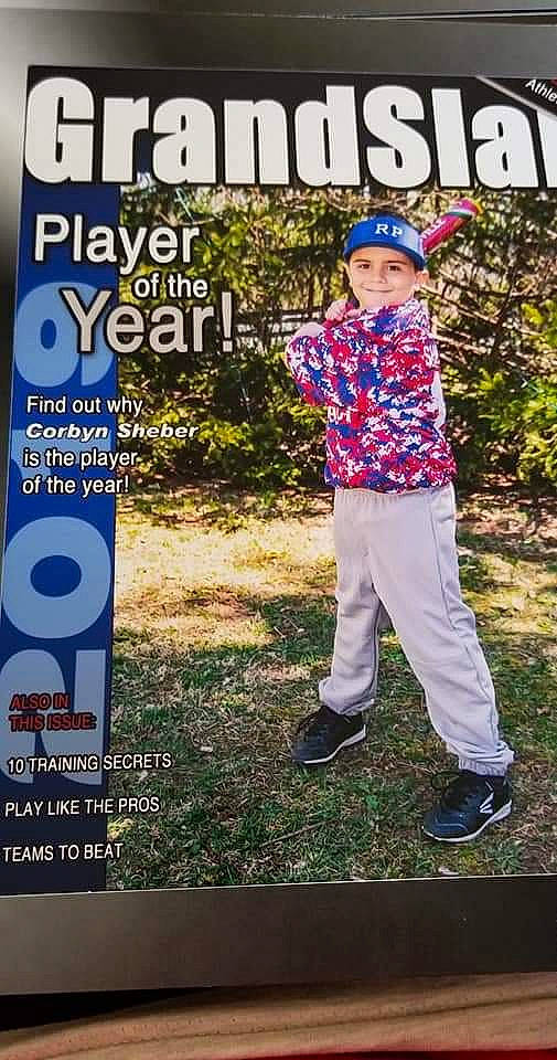 Corbyn is registered to the contest to win money with this photo: advertising, art, design, headwear, joy, magazine, pattern, person, photography, play, publication, recreation